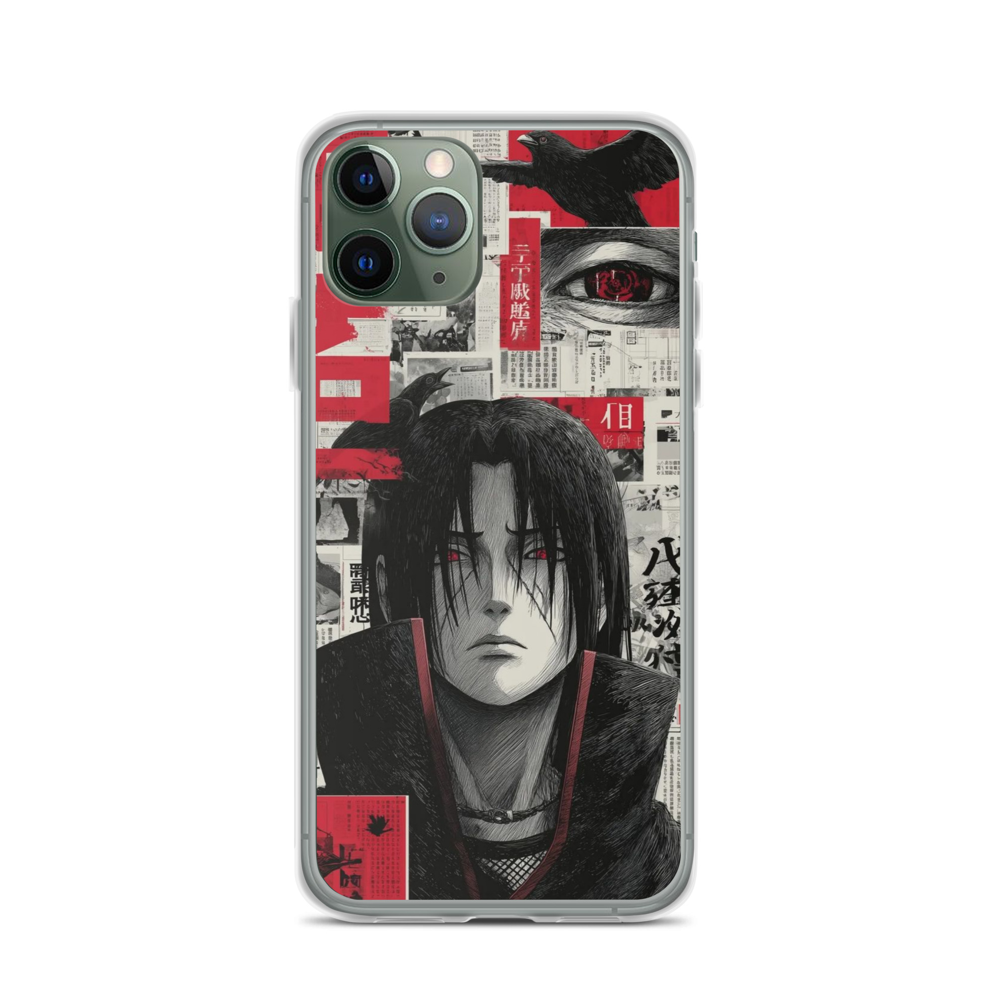 clear case for iphone® / itachi uchiha clear case for iphone® / itachi uchiha