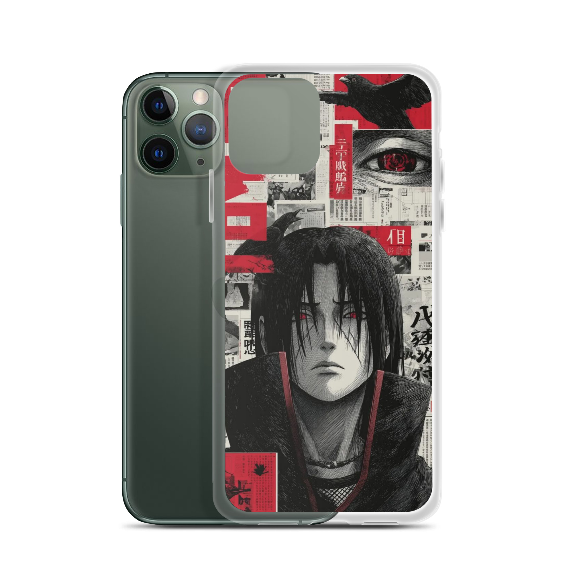 clear case for iphone® / itachi uchiha clear case for iphone® / itachi uchiha
