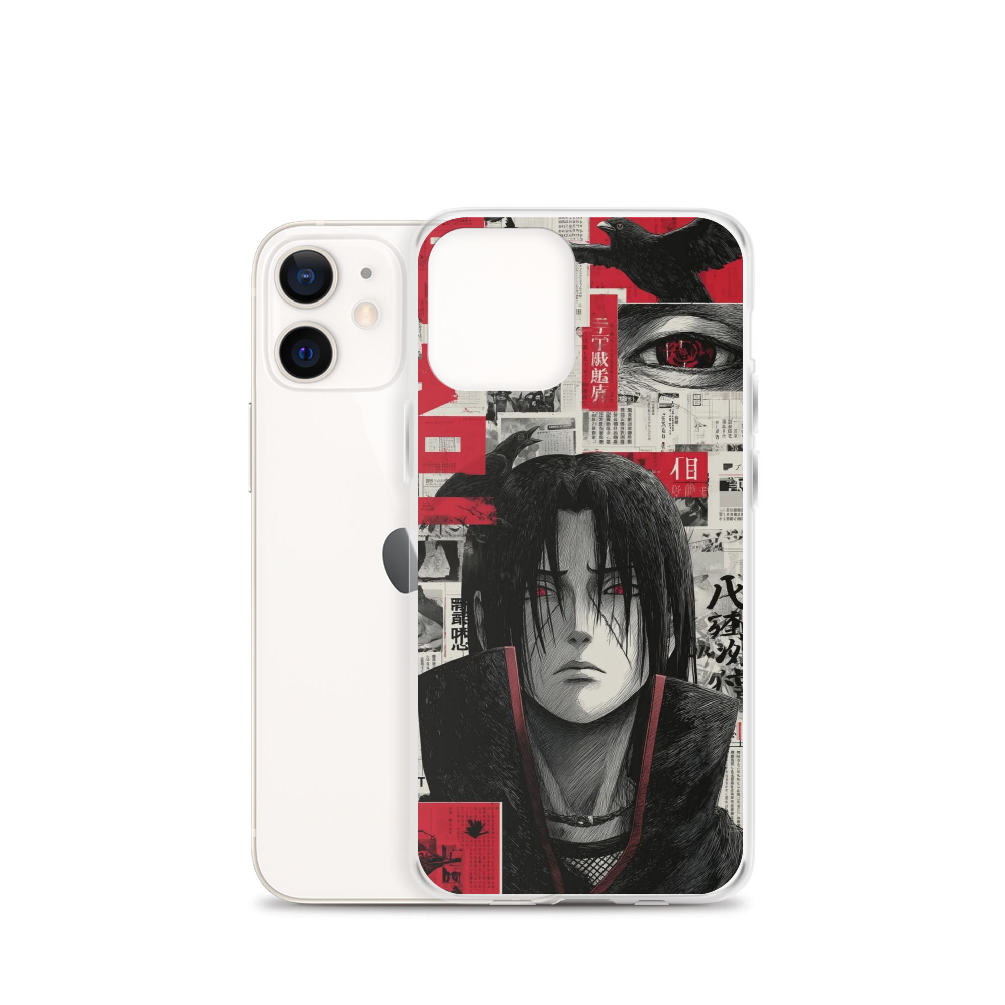 clear case for iphone® / itachi uchiha clear case for iphone® / itachi uchiha
