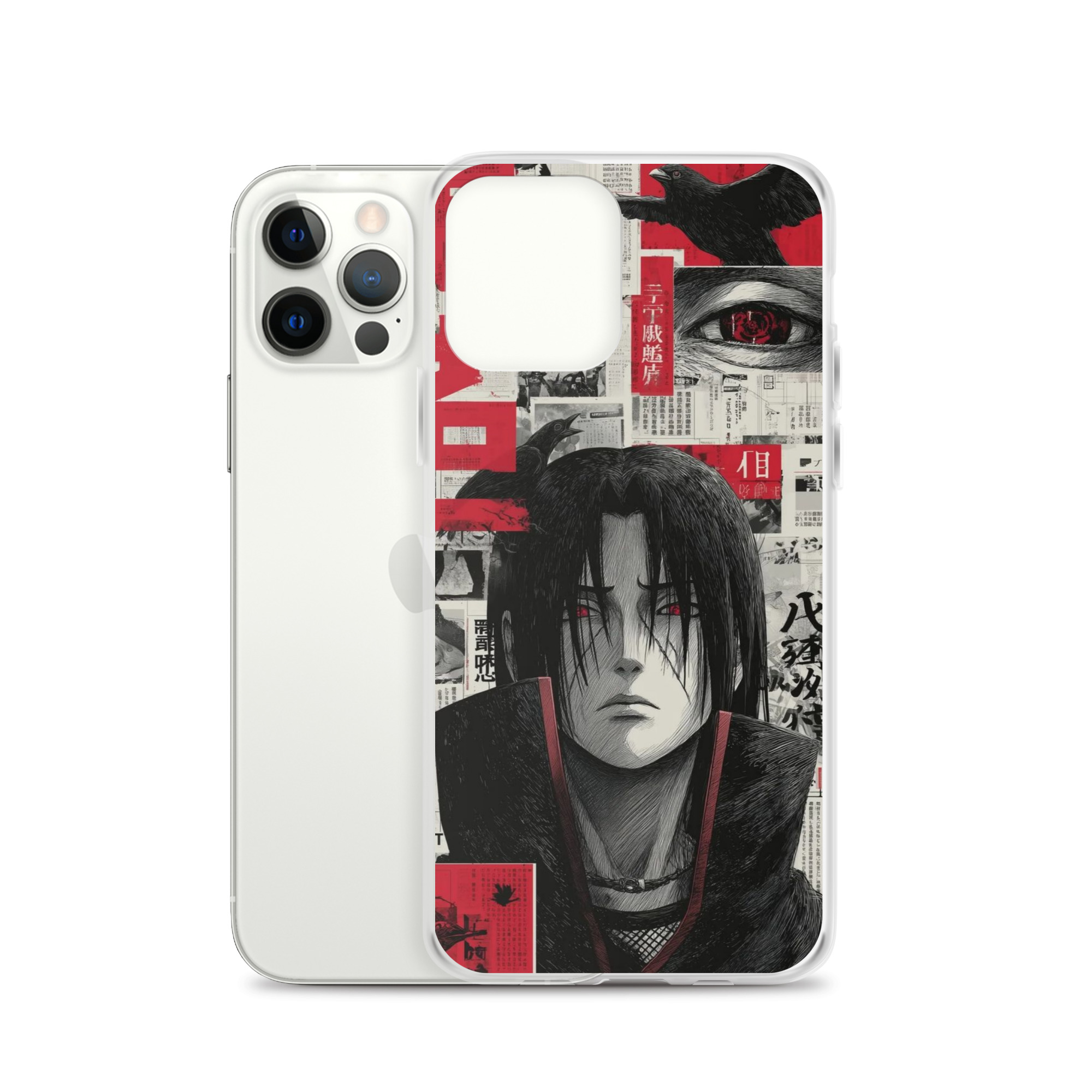 clear case for iphone® / itachi uchiha clear case for iphone® / itachi uchiha