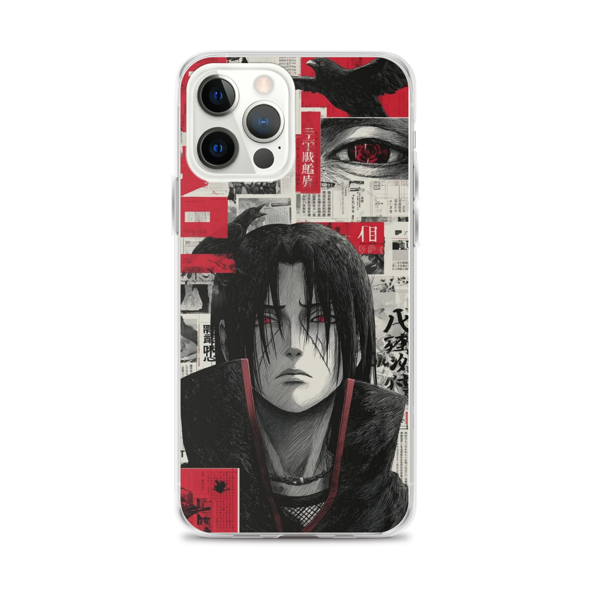 clear case for iphone® / itachi uchiha clear case for iphone® / itachi uchiha