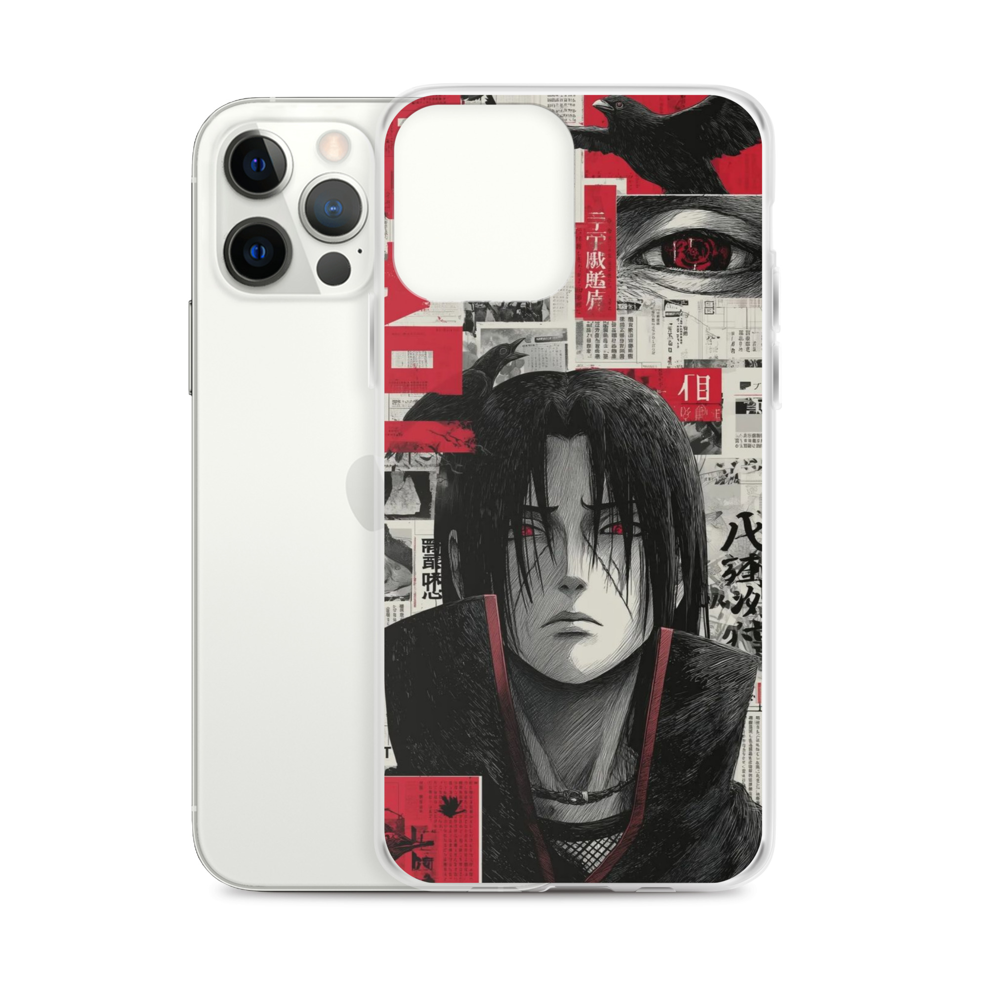 clear case for iphone® / itachi uchiha clear case for iphone® / itachi uchiha