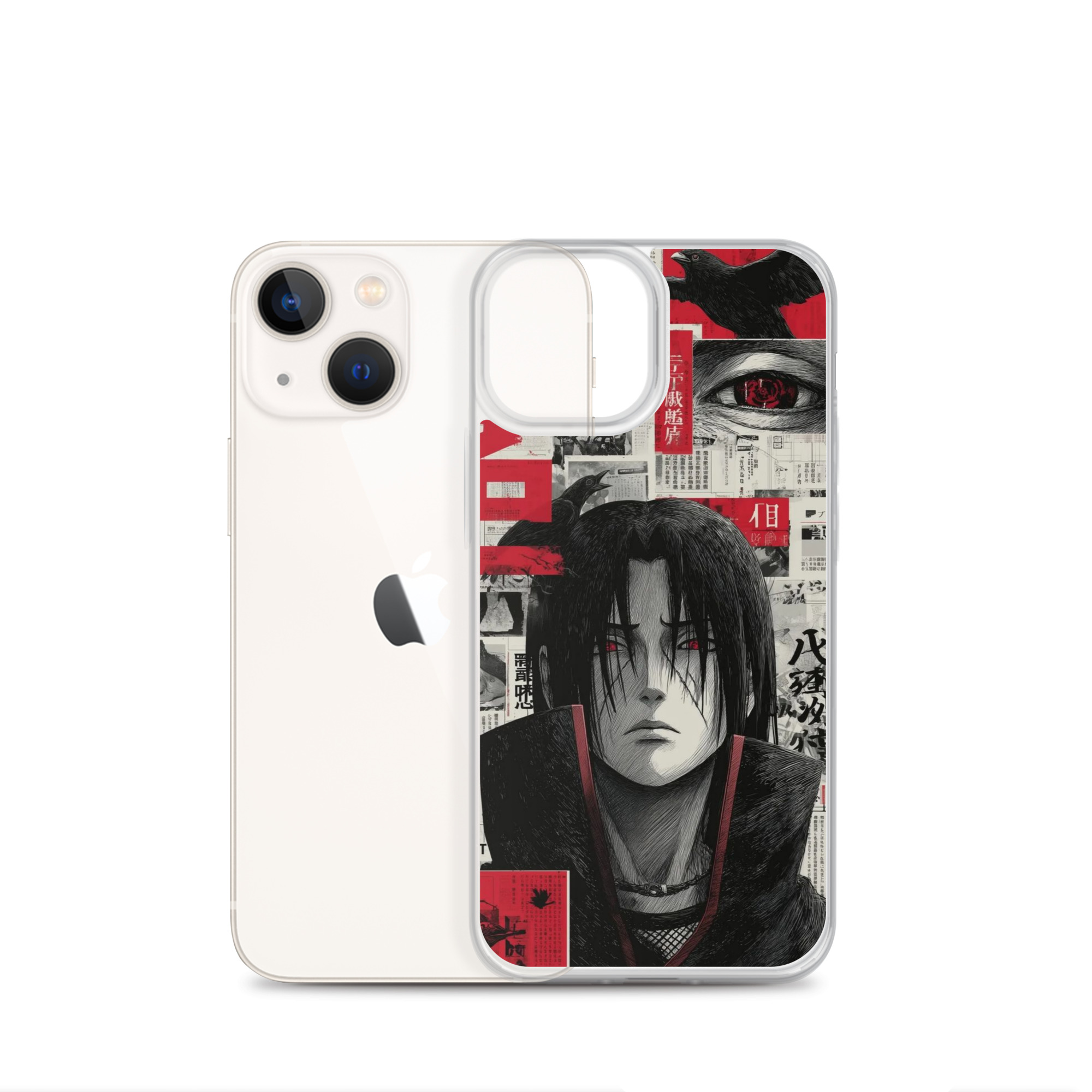 clear case for iphone® / itachi uchiha clear case for iphone® / itachi uchiha