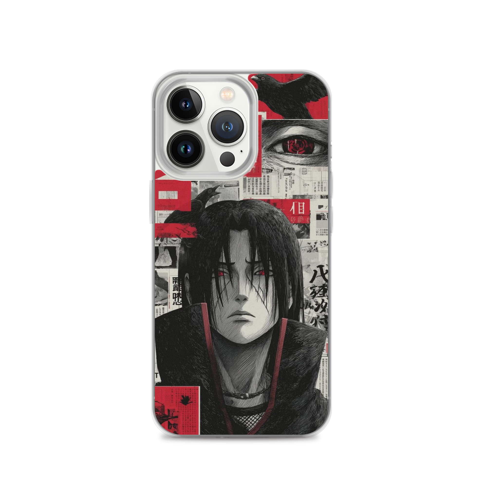 clear case for iphone® / itachi uchiha clear case for iphone® / itachi uchiha