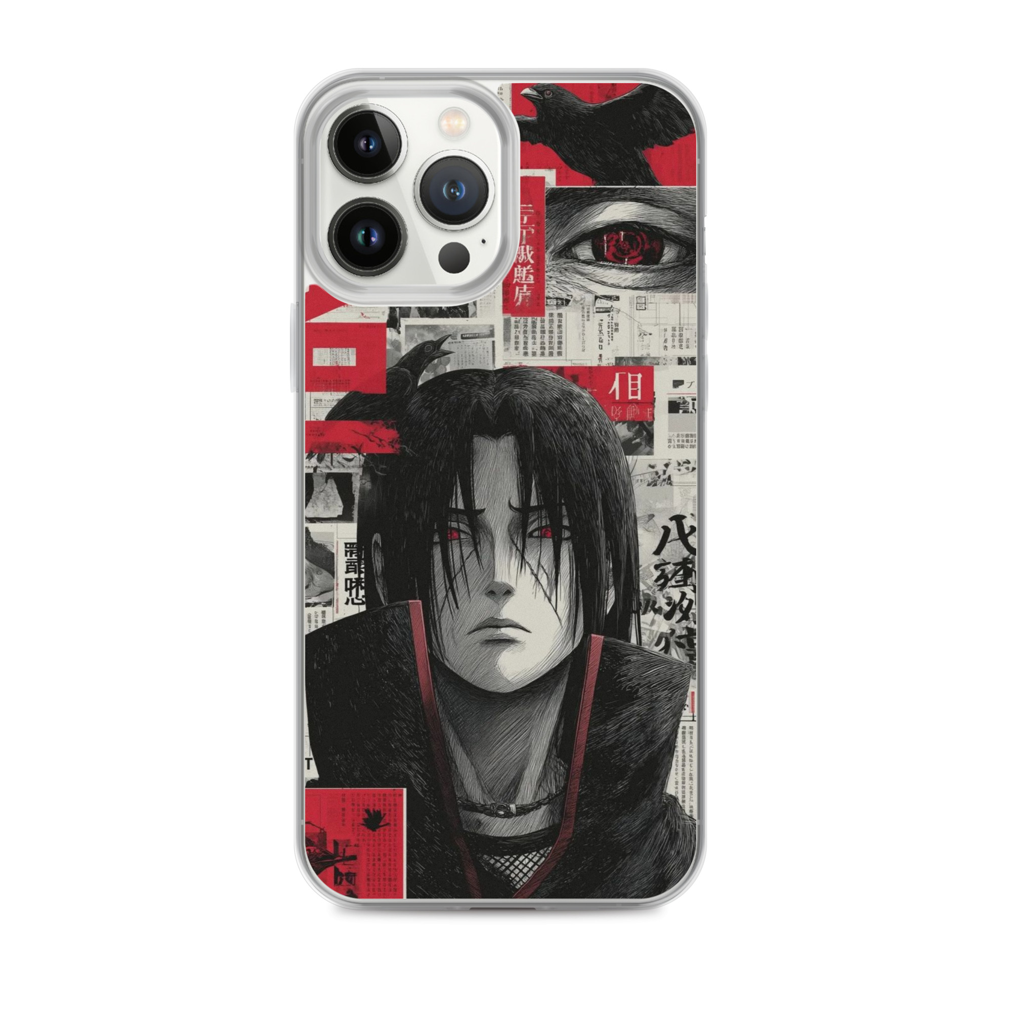 clear case for iphone® / itachi uchiha clear case for iphone® / itachi uchiha
