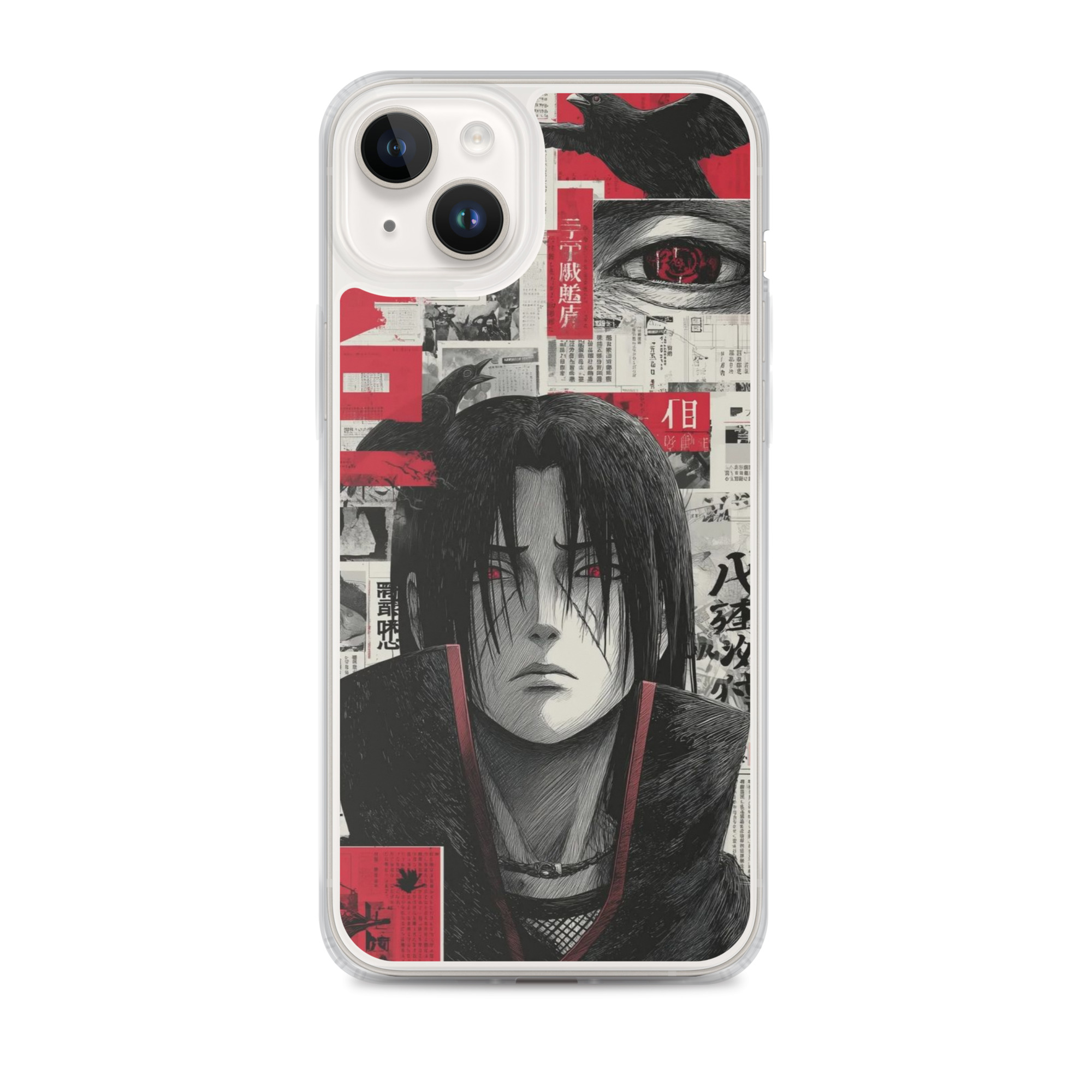clear case for iphone® / itachi uchiha clear case for iphone® / itachi uchiha