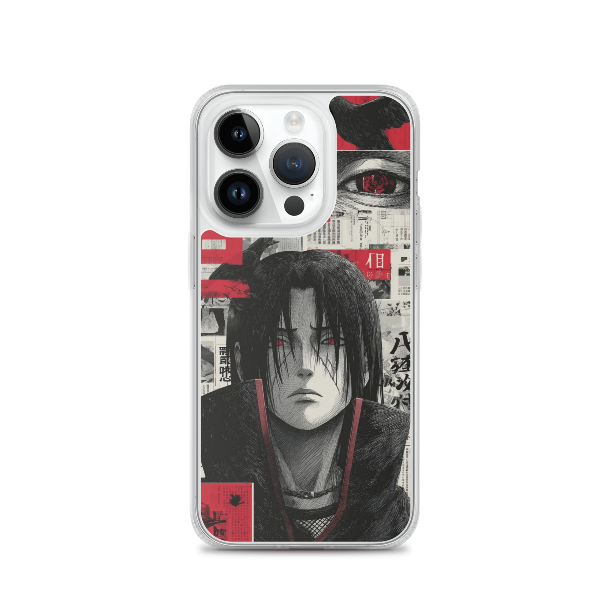 clear case for iphone® / itachi uchiha clear case for iphone® / itachi uchiha