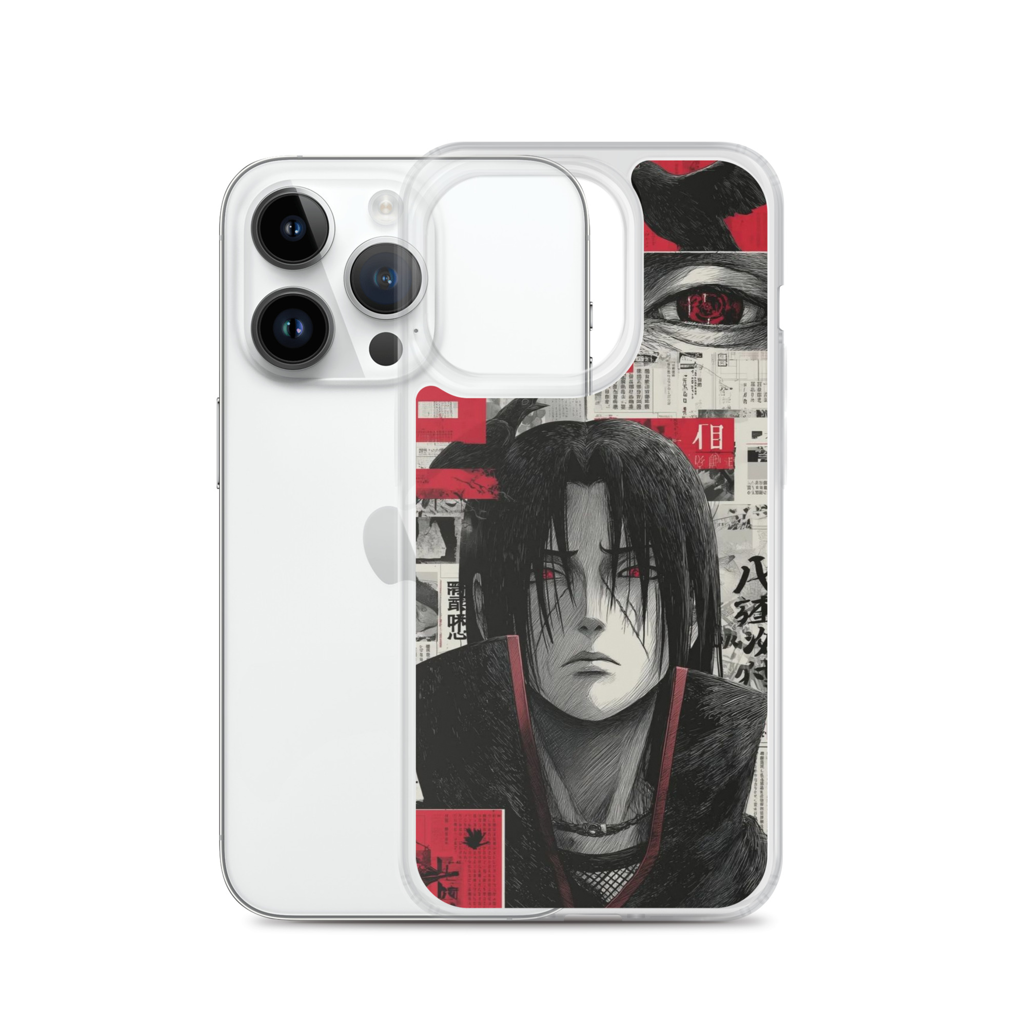 clear case for iphone® / itachi uchiha clear case for iphone® / itachi uchiha