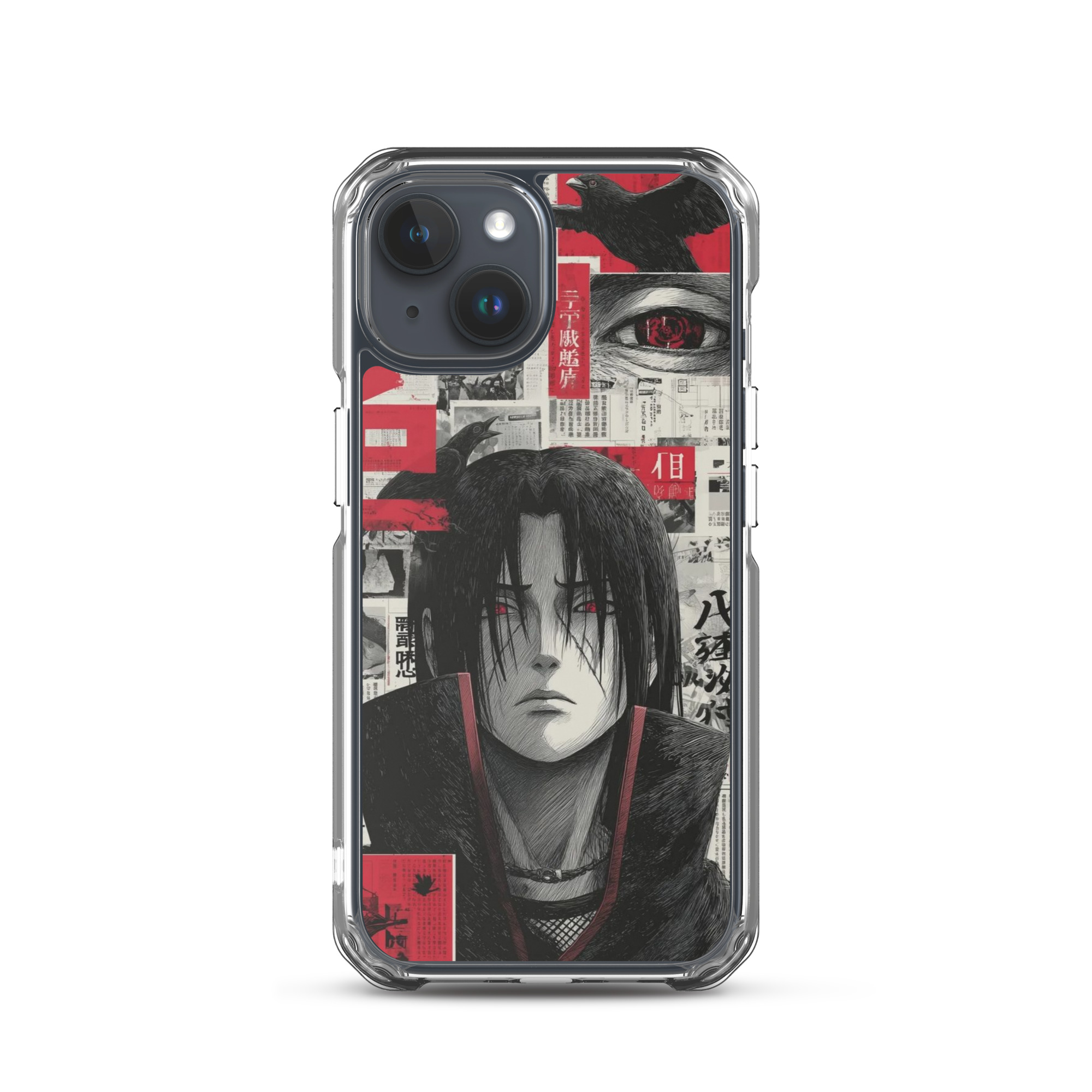 clear case for iphone® / itachi uchiha clear case for iphone® / itachi uchiha