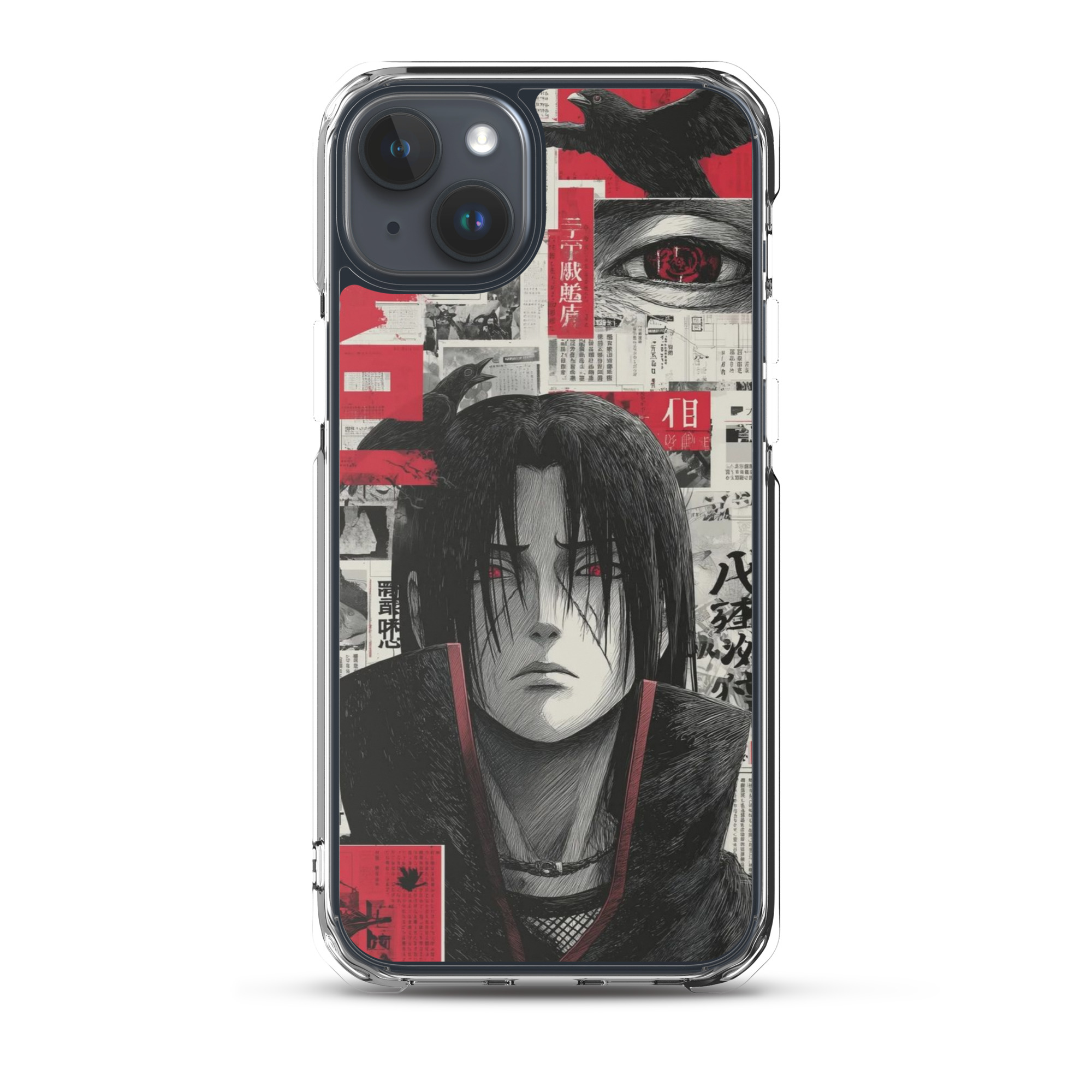 clear case for iphone® / itachi uchiha clear case for iphone® / itachi uchiha
