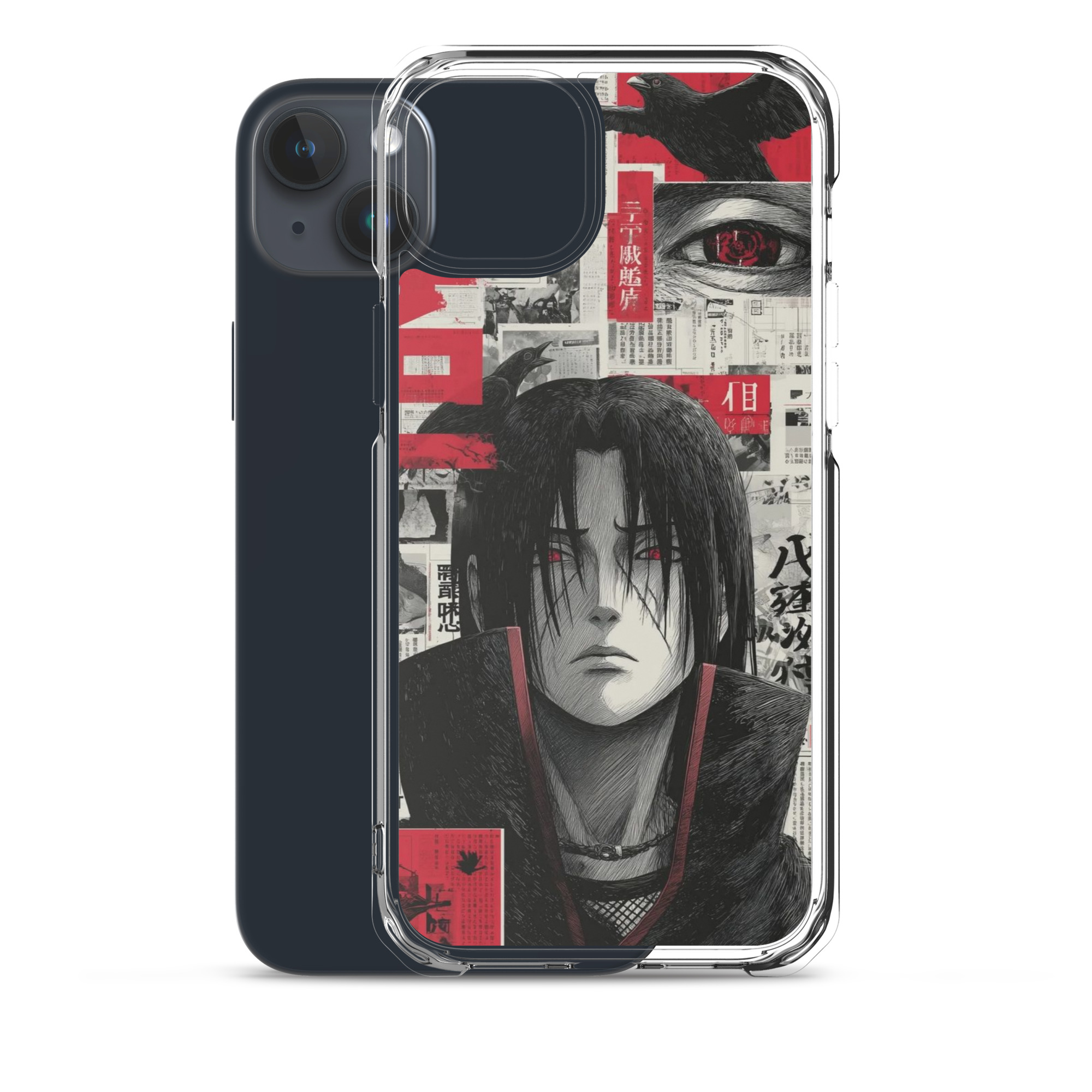 clear case for iphone® / itachi uchiha clear case for iphone® / itachi uchiha