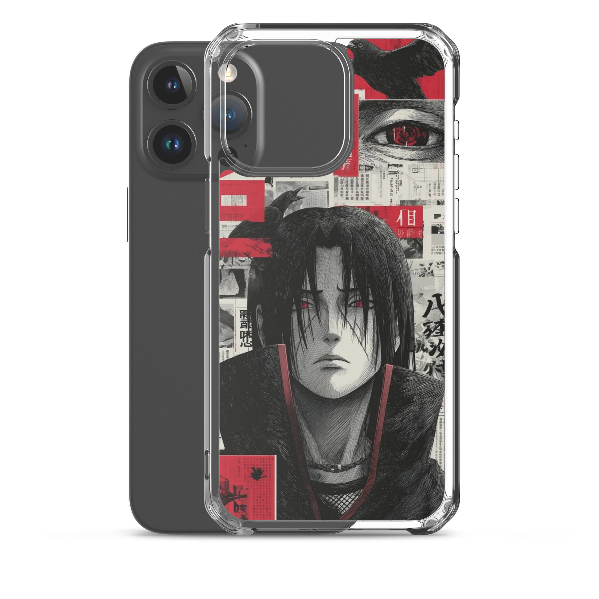 clear case for iphone® / itachi uchiha clear case for iphone® / itachi uchiha