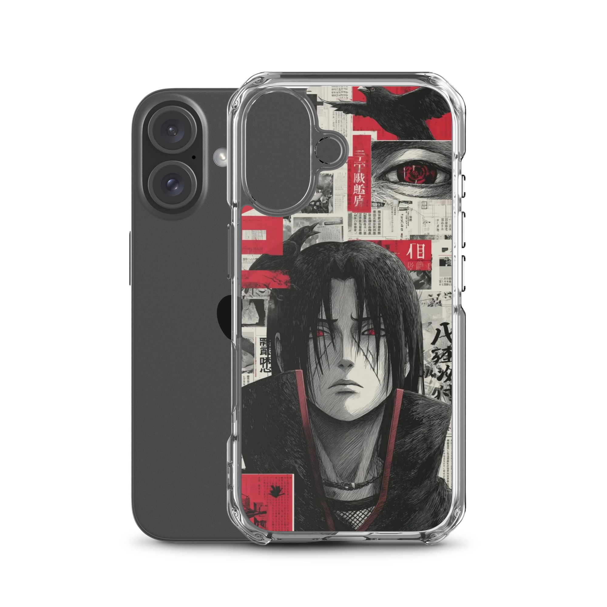 clear case for iphone® / itachi uchiha clear case for iphone® / itachi uchiha
