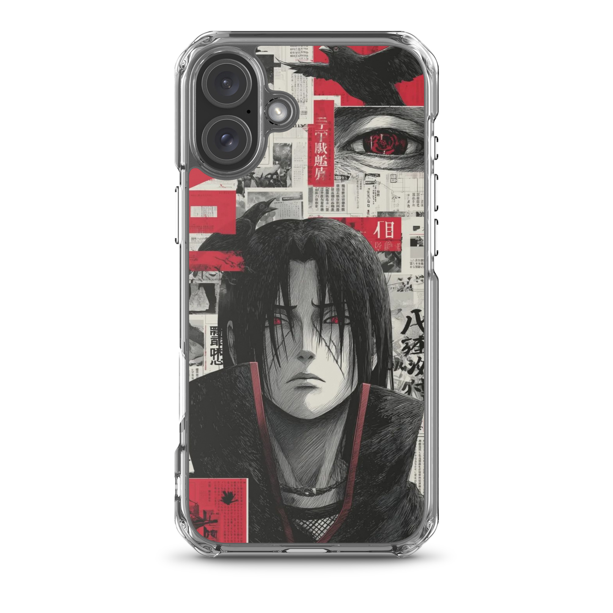 clear case for iphone® / itachi uchiha clear case for iphone® / itachi uchiha