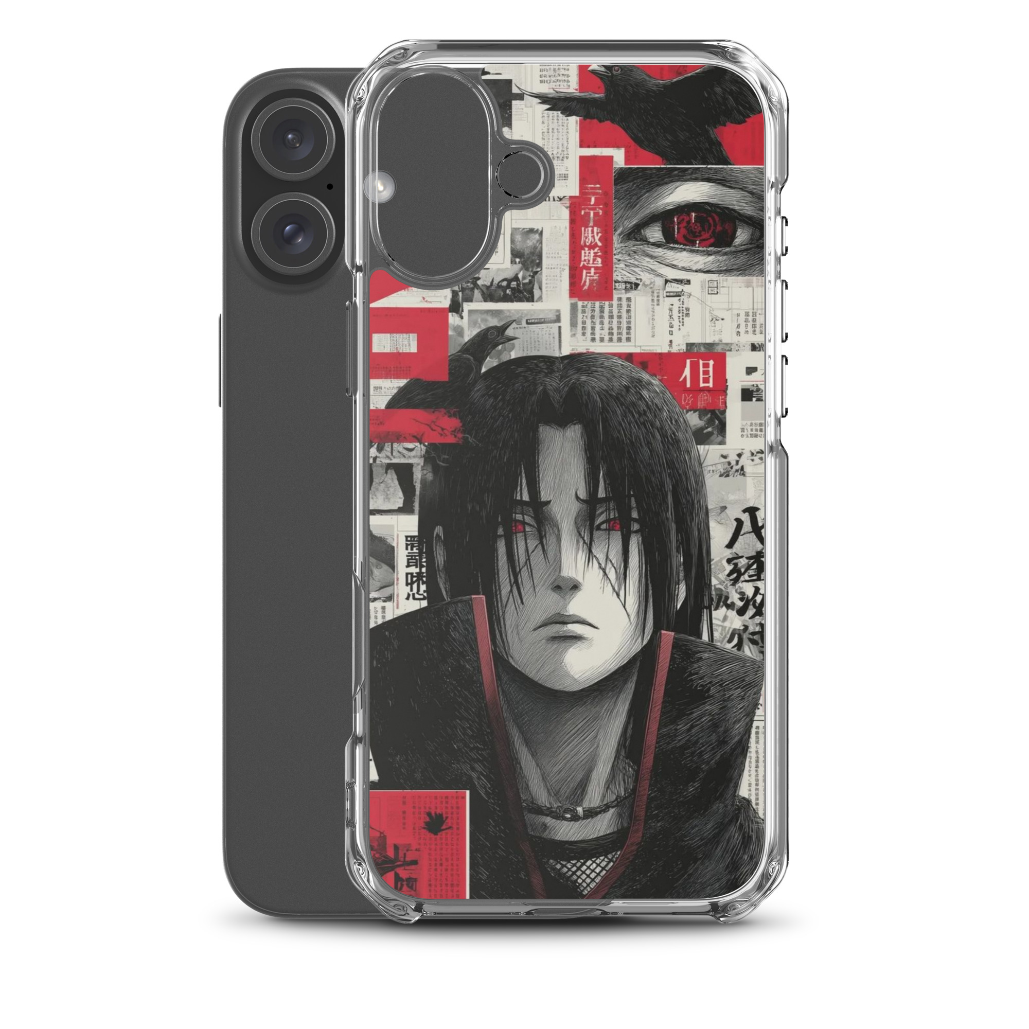 clear case for iphone® / itachi uchiha clear case for iphone® / itachi uchiha