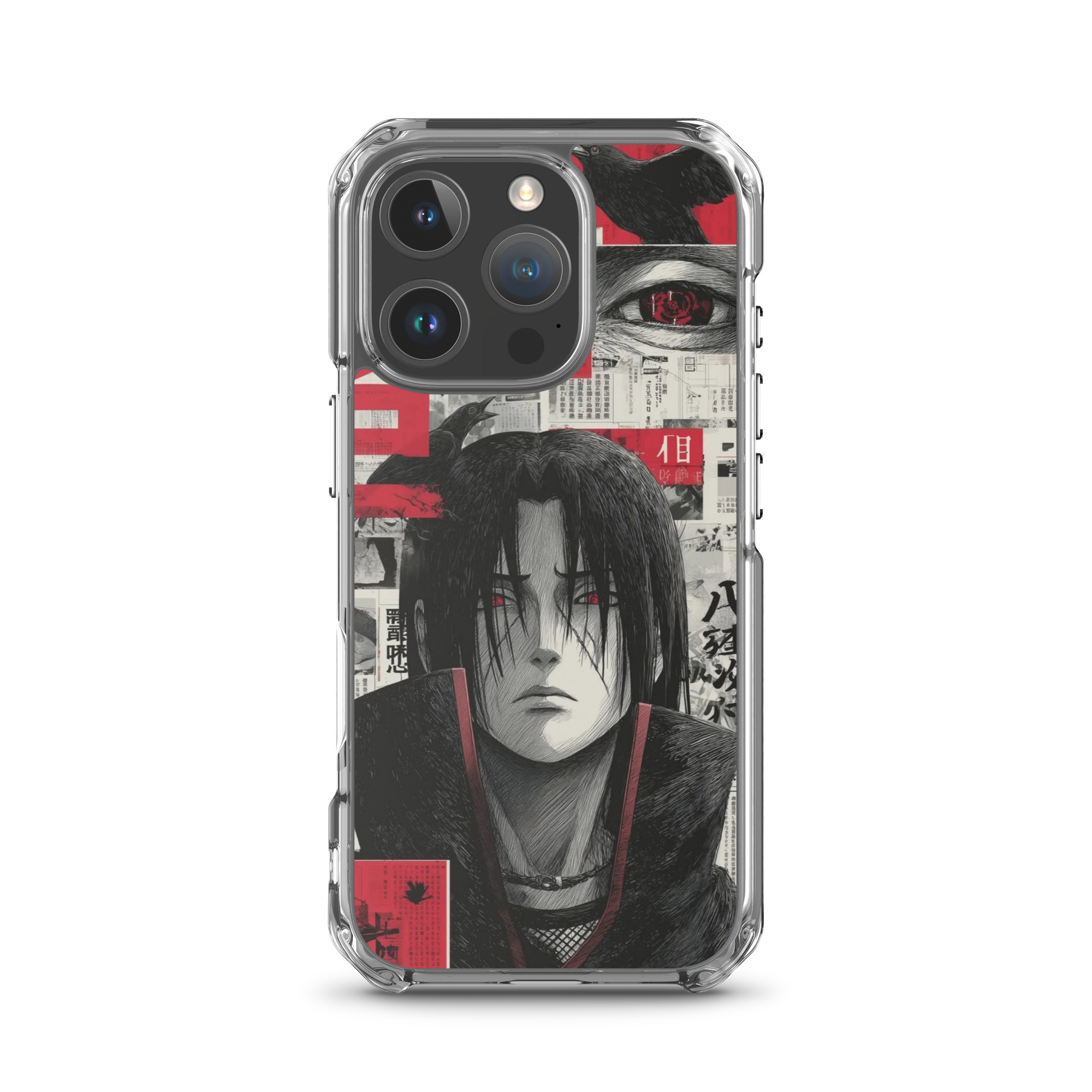 clear case for iphone® / itachi uchiha clear case for iphone® / itachi uchiha