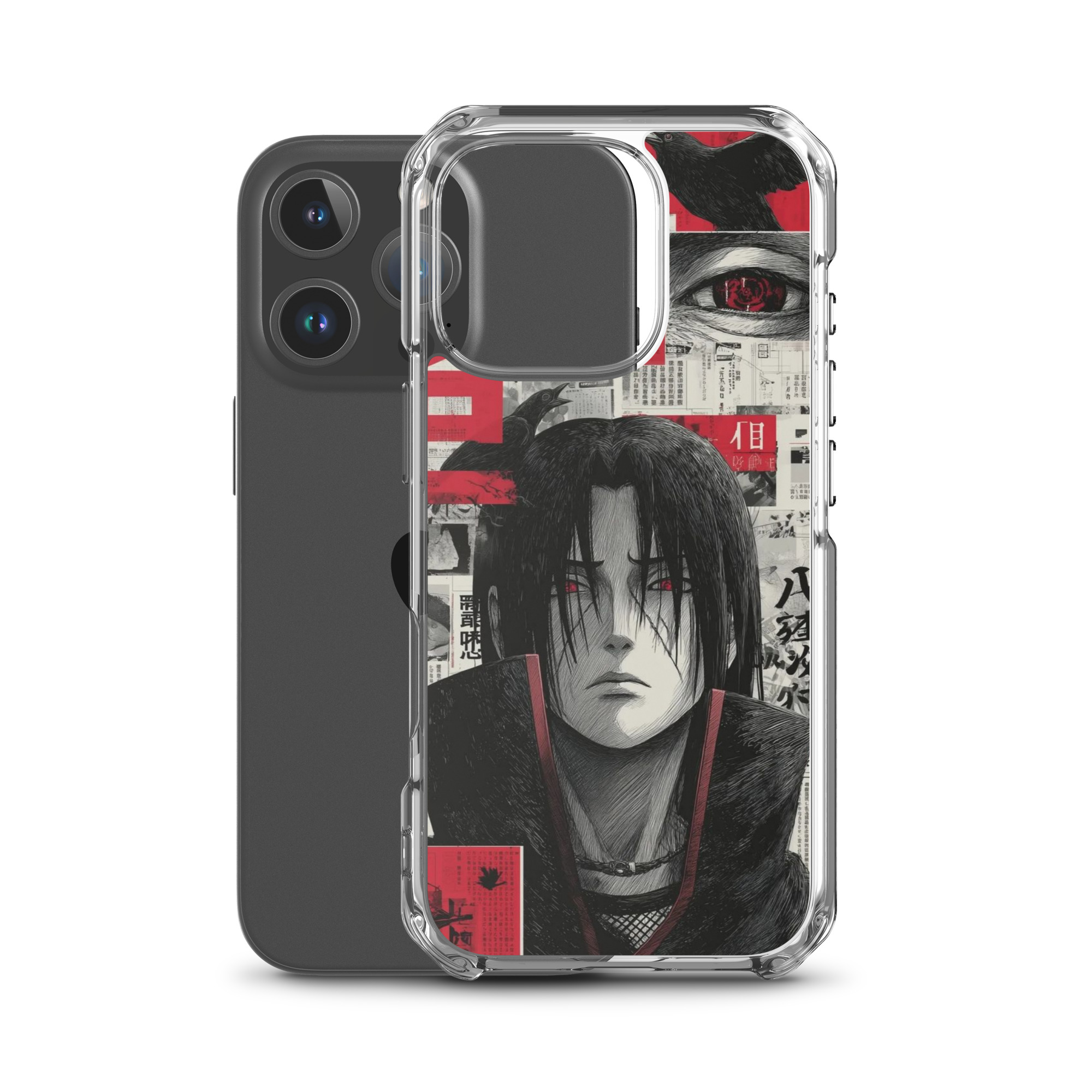clear case for iphone® / itachi uchiha clear case for iphone® / itachi uchiha