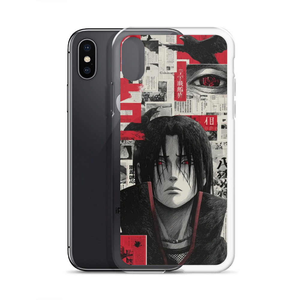 clear case for iphone® / itachi uchiha clear case for iphone® / itachi uchiha
