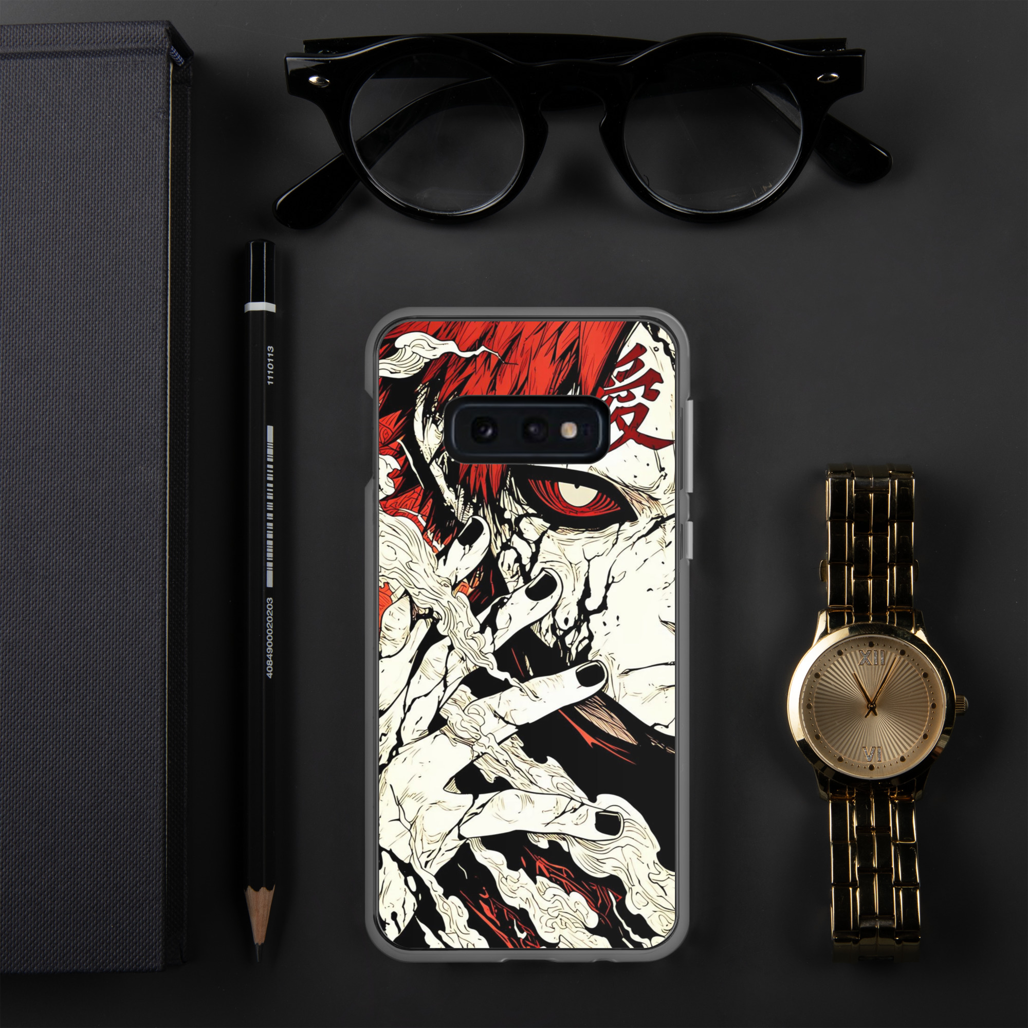 clear case for samsung® / gaara naruto shippuden