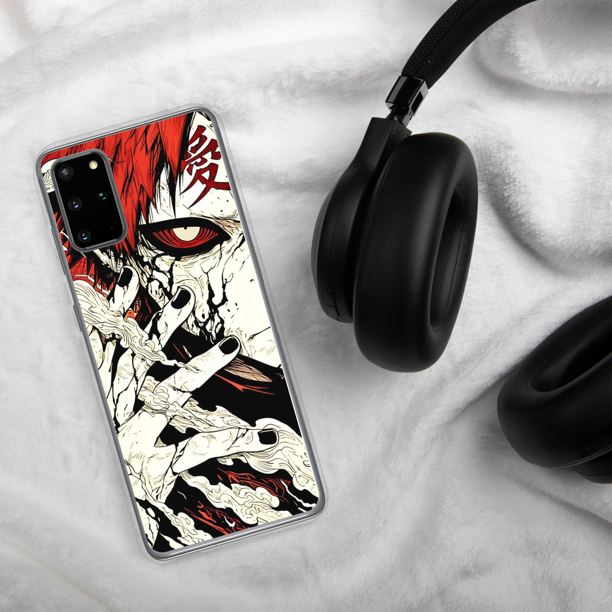 clear case for samsung® / gaara naruto shippuden