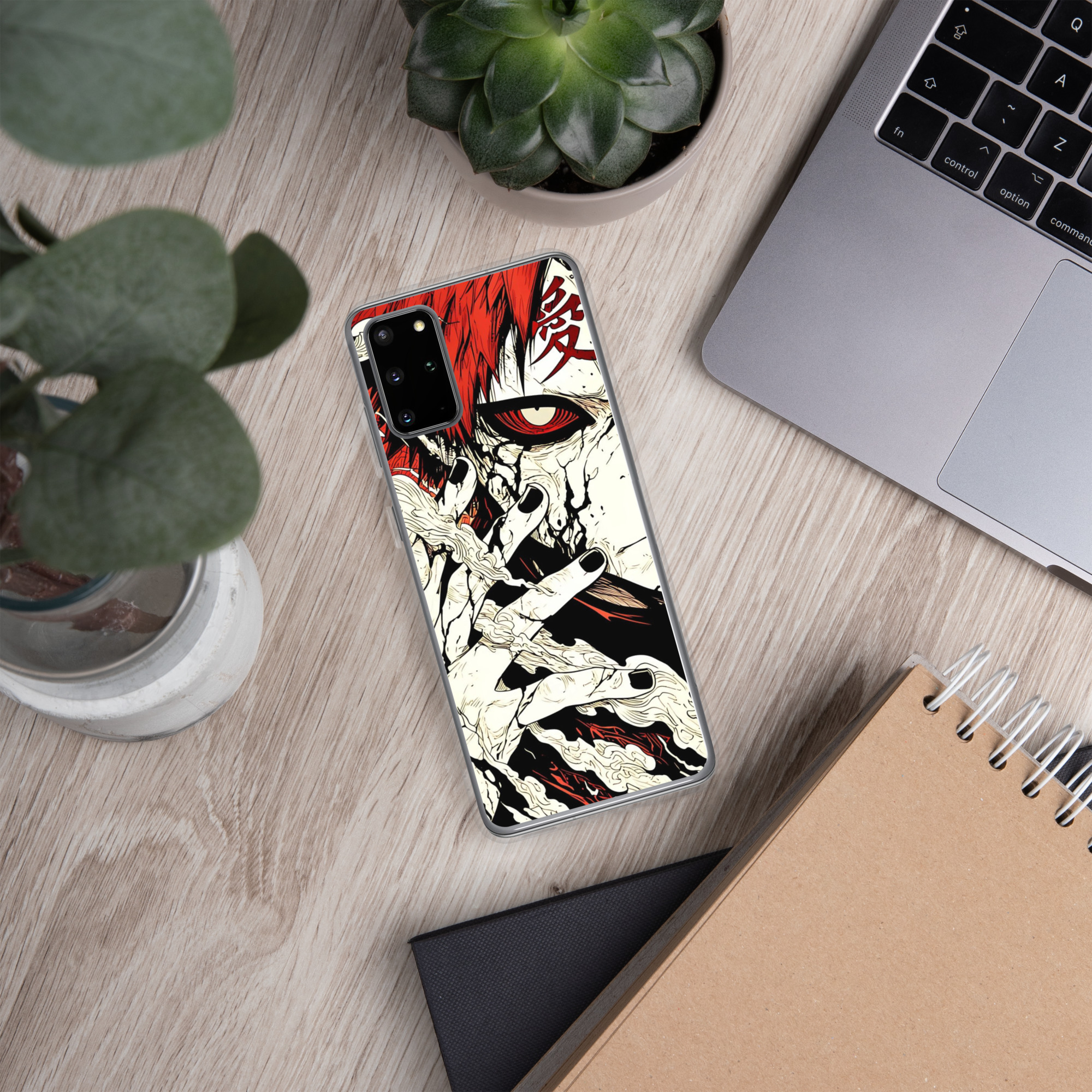 clear case for samsung® / gaara naruto shippuden