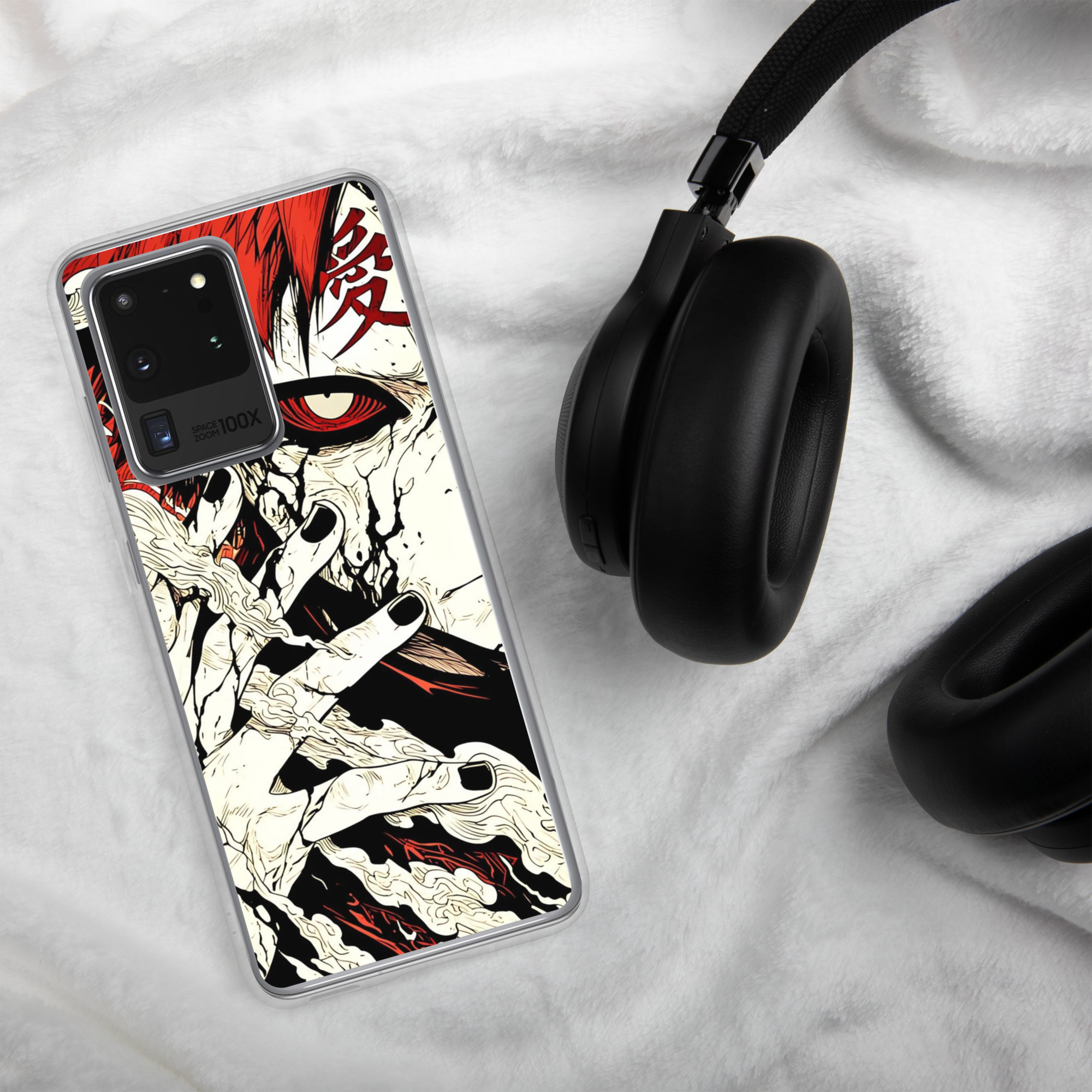 clear case for samsung® / gaara naruto shippuden