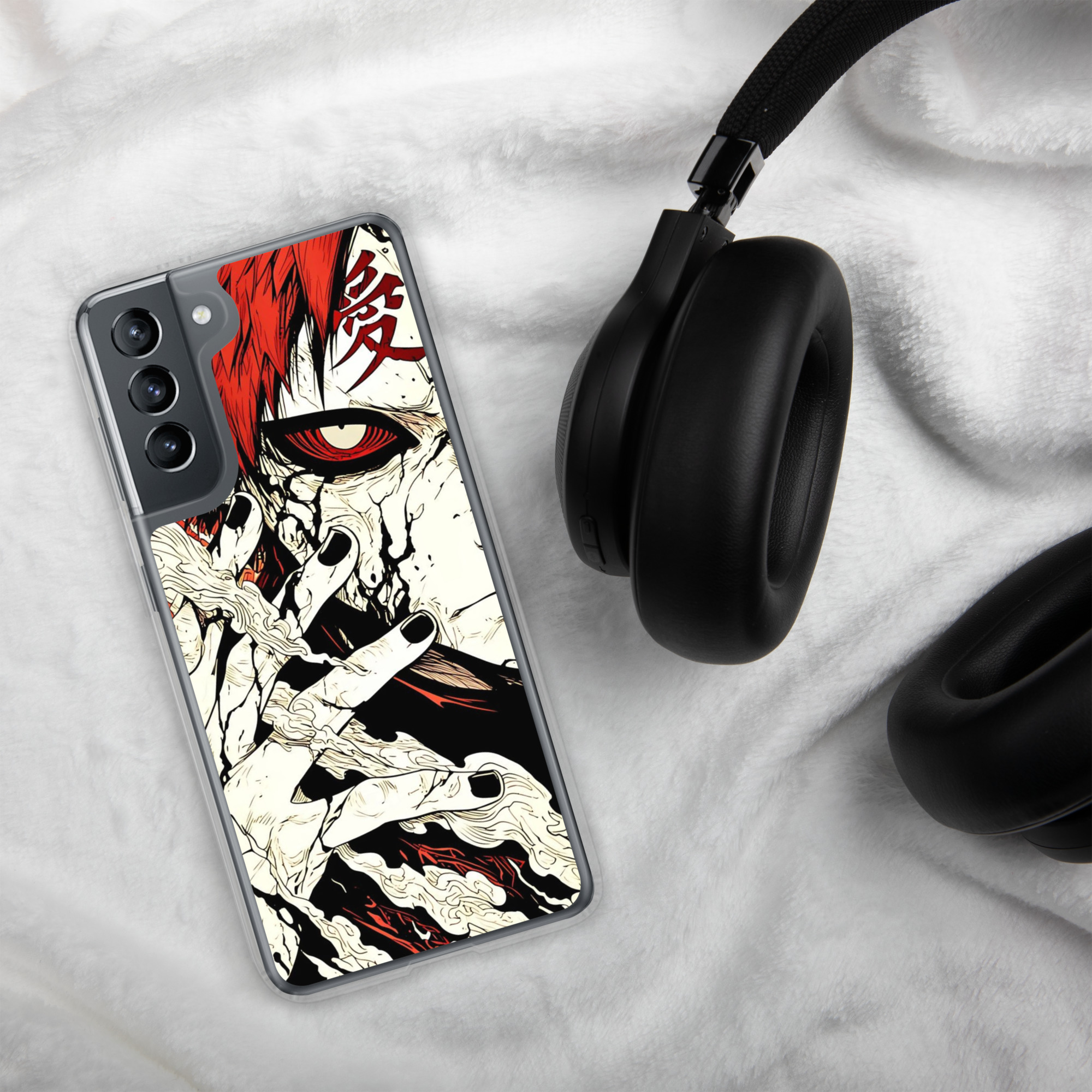 clear case for samsung® / gaara naruto shippuden