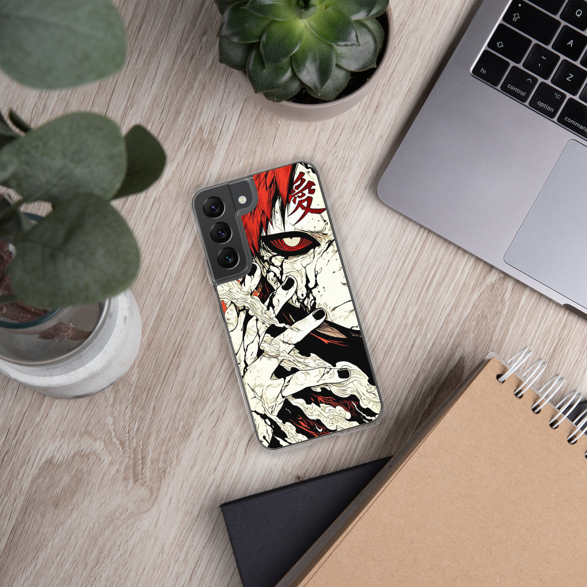 clear case for samsung® / gaara naruto shippuden