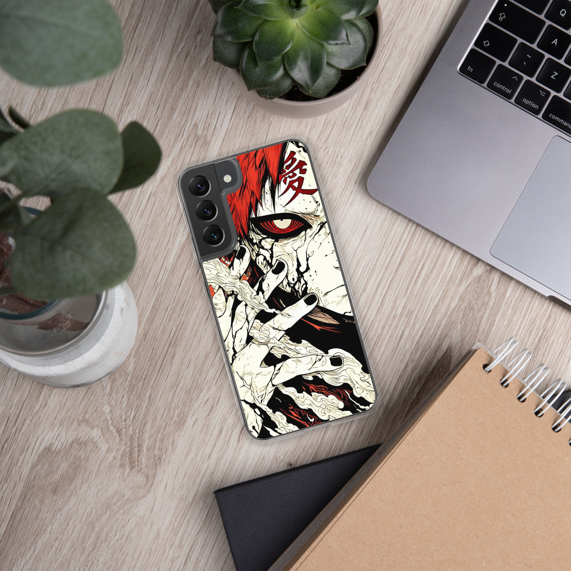 clear case for samsung® / gaara naruto shippuden