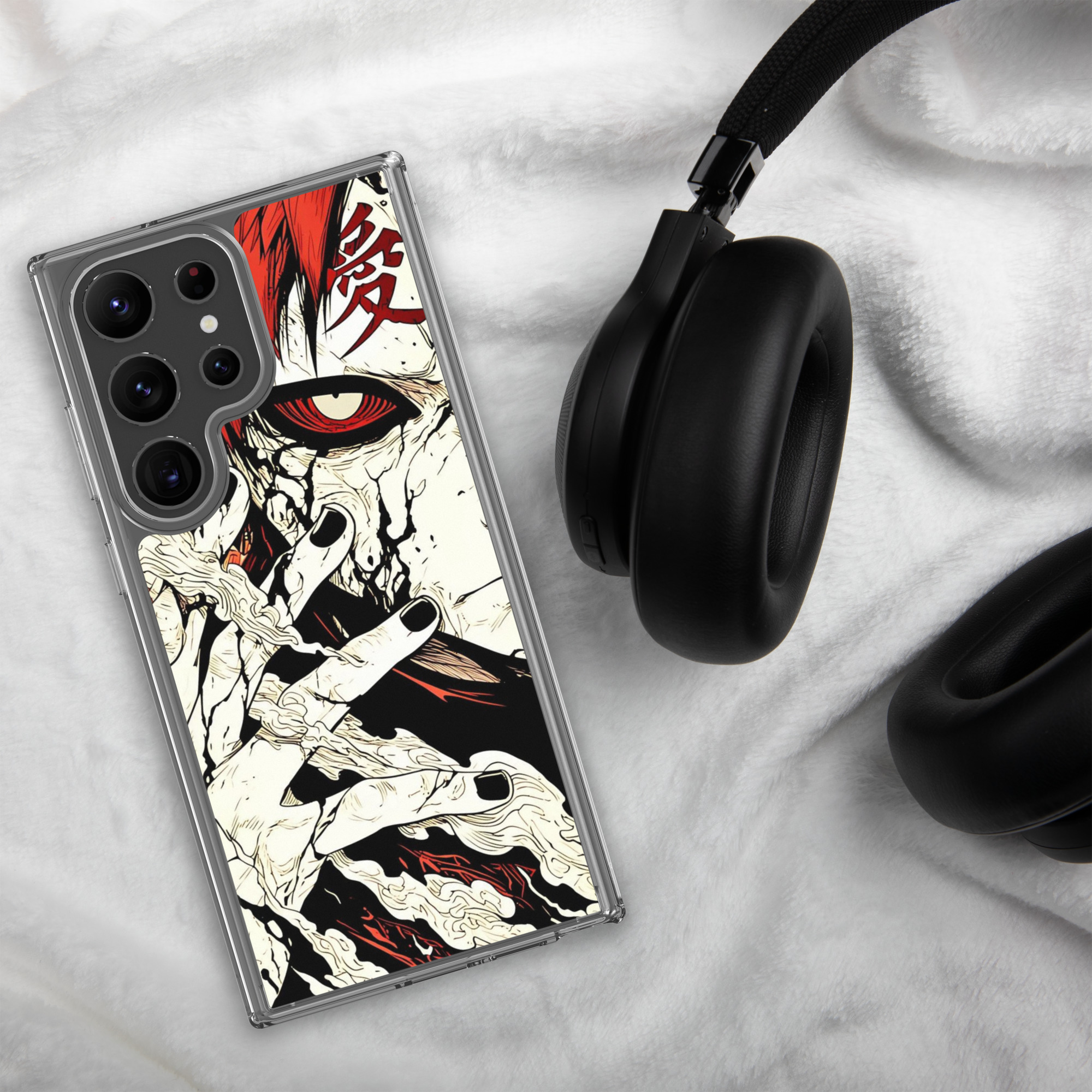 clear case for samsung® / gaara naruto shippuden