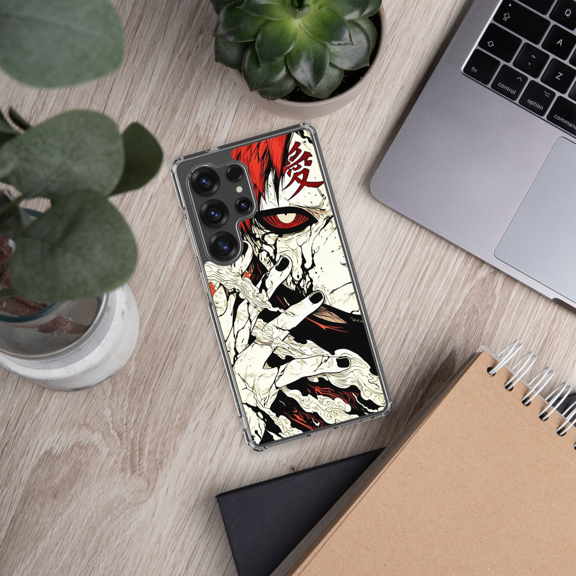 clear case for samsung® / gaara naruto shippuden