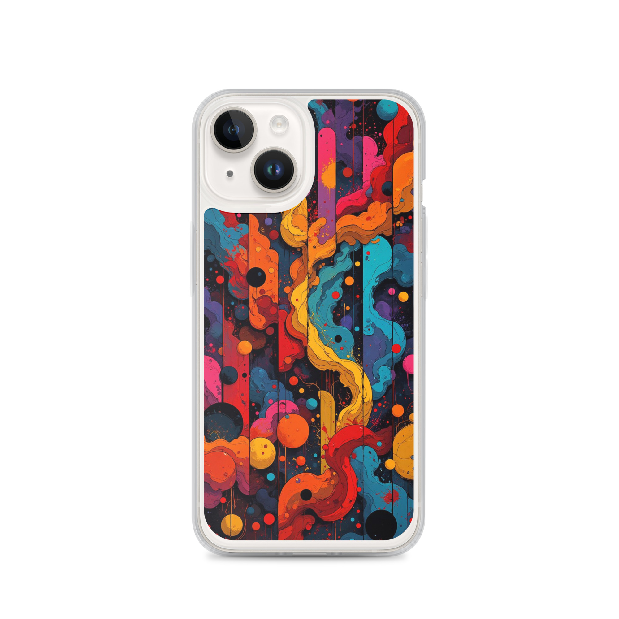 magsafe® clear case for iphone® / chromatic nebula magsafe® clear case for iphone® / chromatic nebula