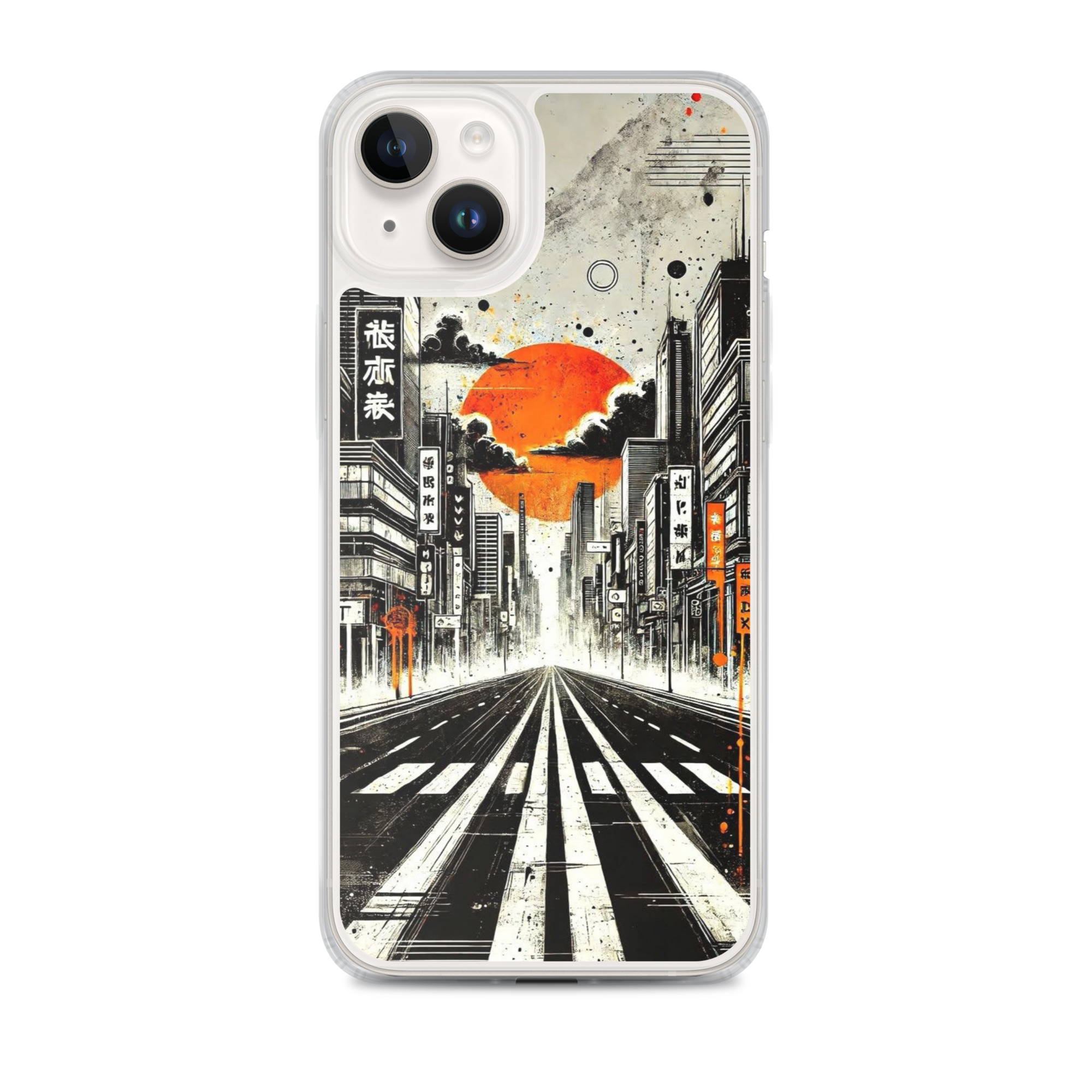 magsafe® clear case for iphone® / eternal sunrise