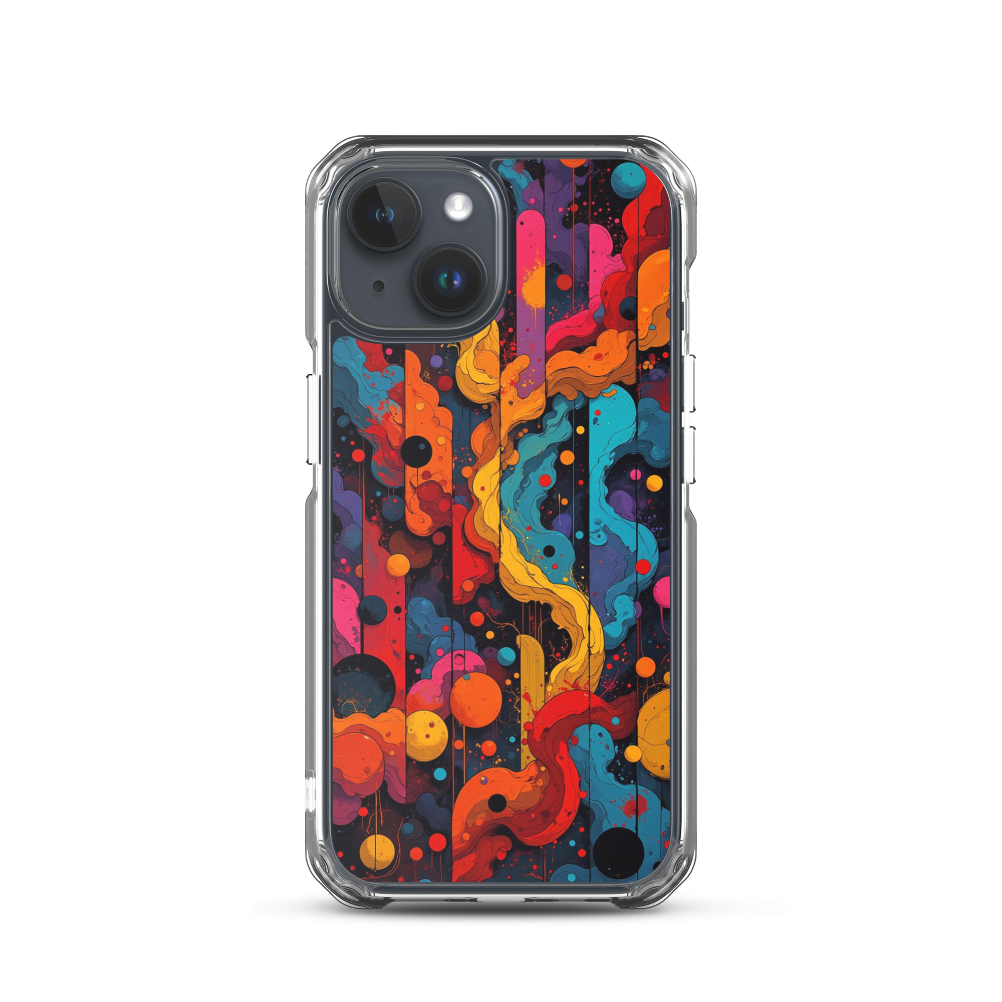 magsafe® clear case for iphone® / chromatic nebula magsafe® clear case for iphone® / chromatic nebula