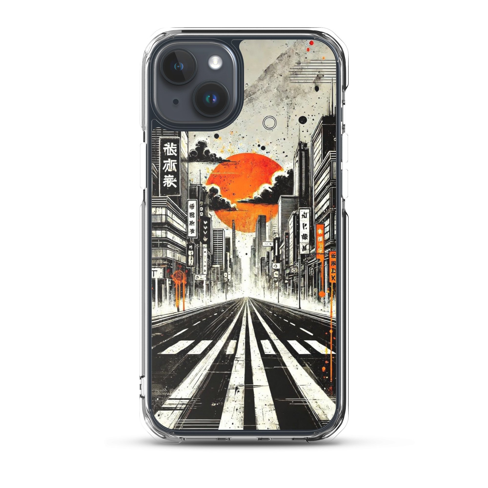 magsafe® clear case for iphone® / eternal sunrise