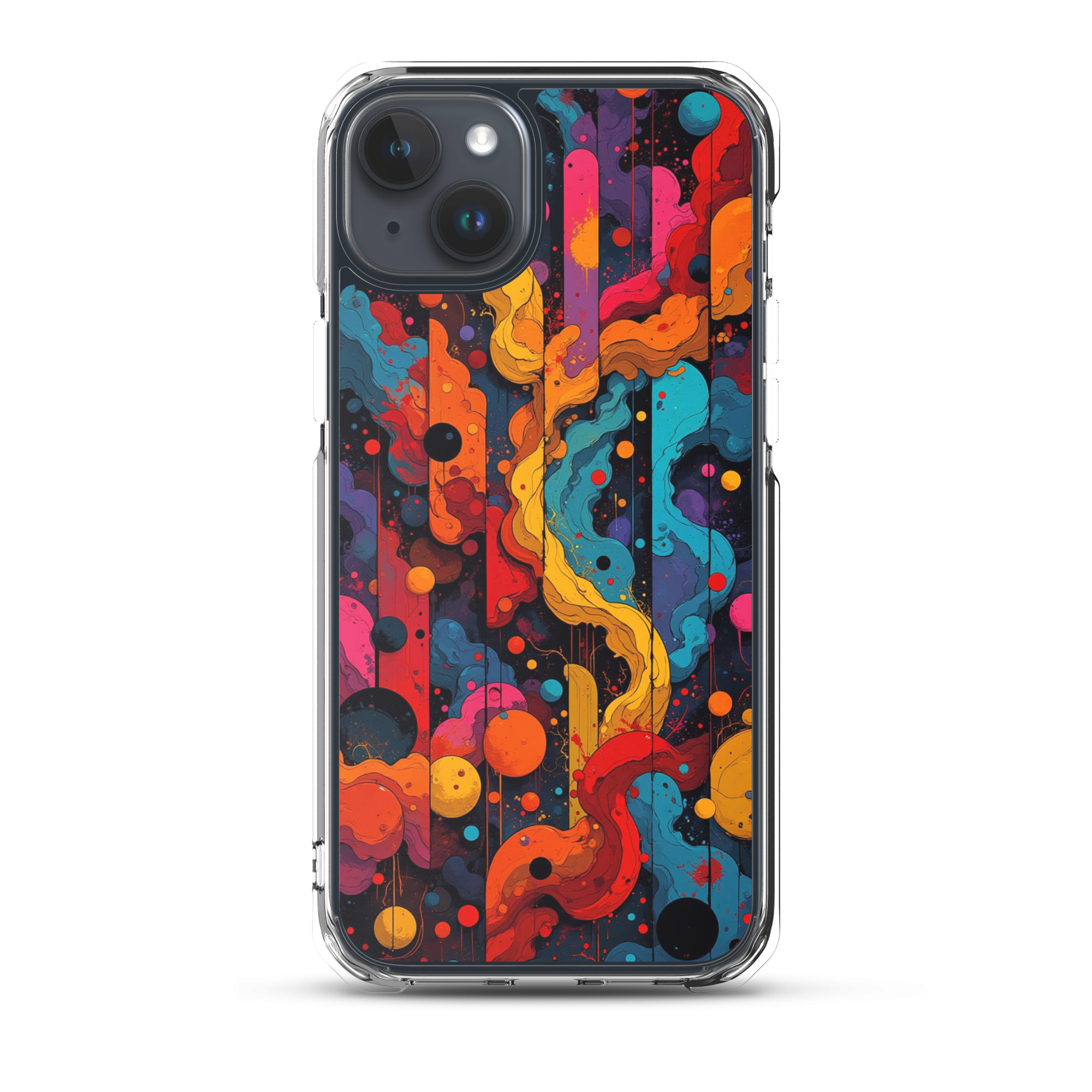 magsafe® clear case for iphone® / chromatic nebula magsafe® clear case for iphone® / chromatic nebula