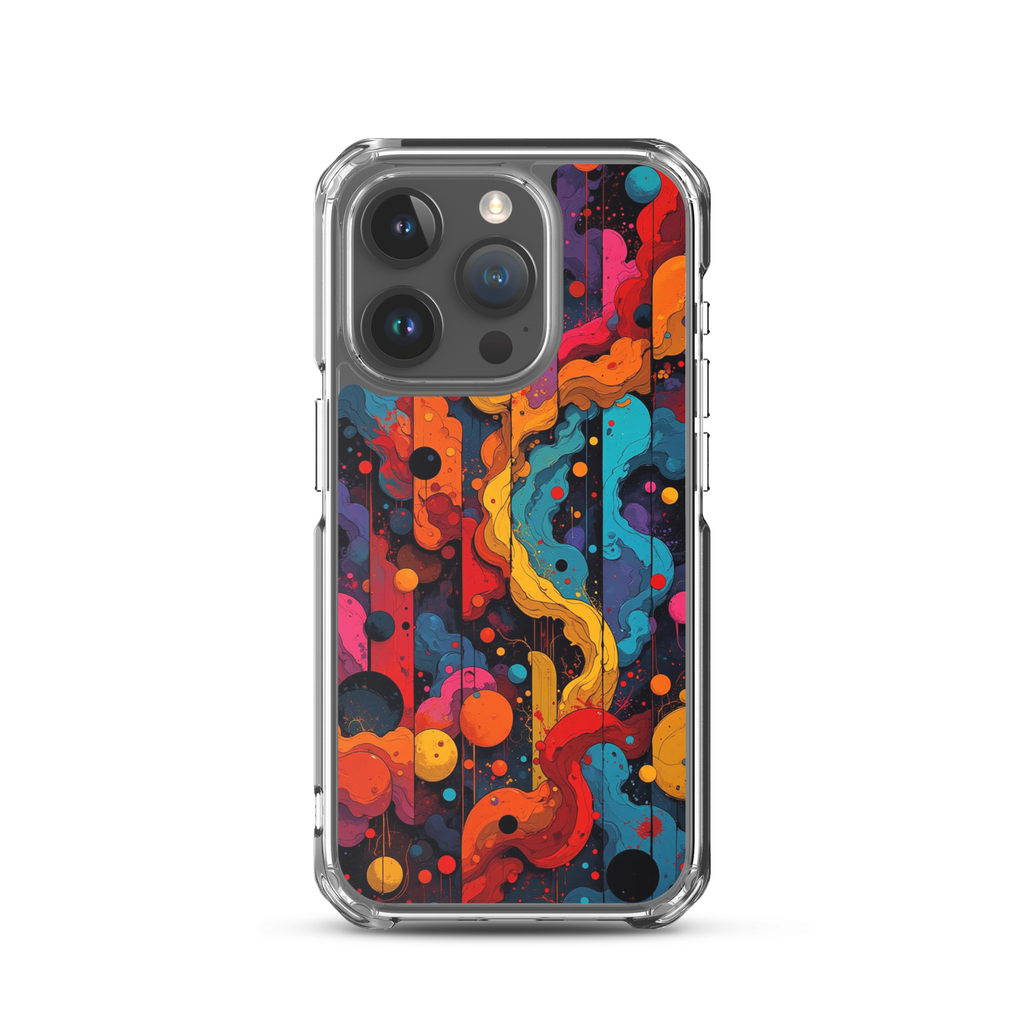 magsafe® clear case for iphone® / chromatic nebula magsafe® clear case for iphone® / chromatic nebula