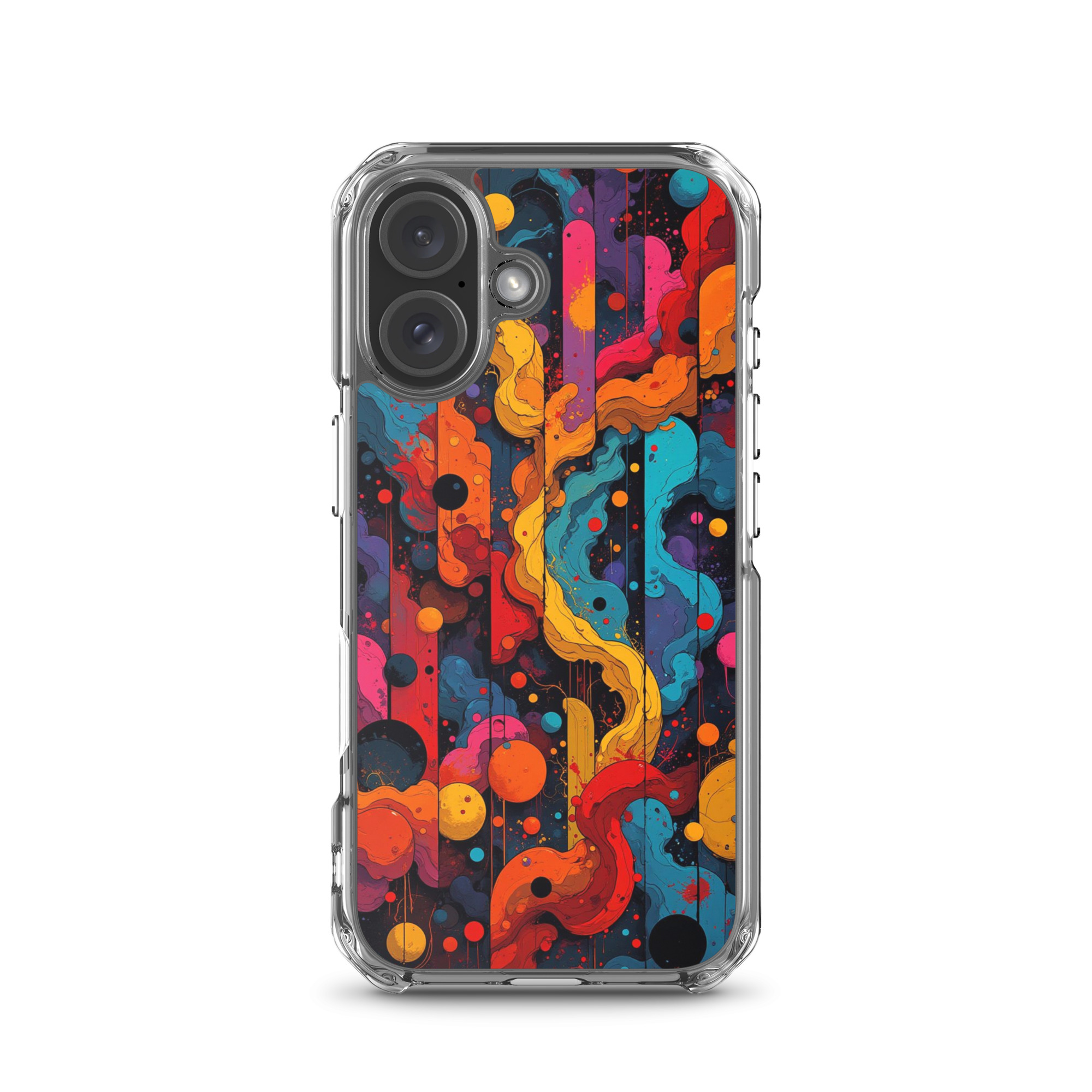 magsafe® clear case for iphone® / chromatic nebula magsafe® clear case for iphone® / chromatic nebula