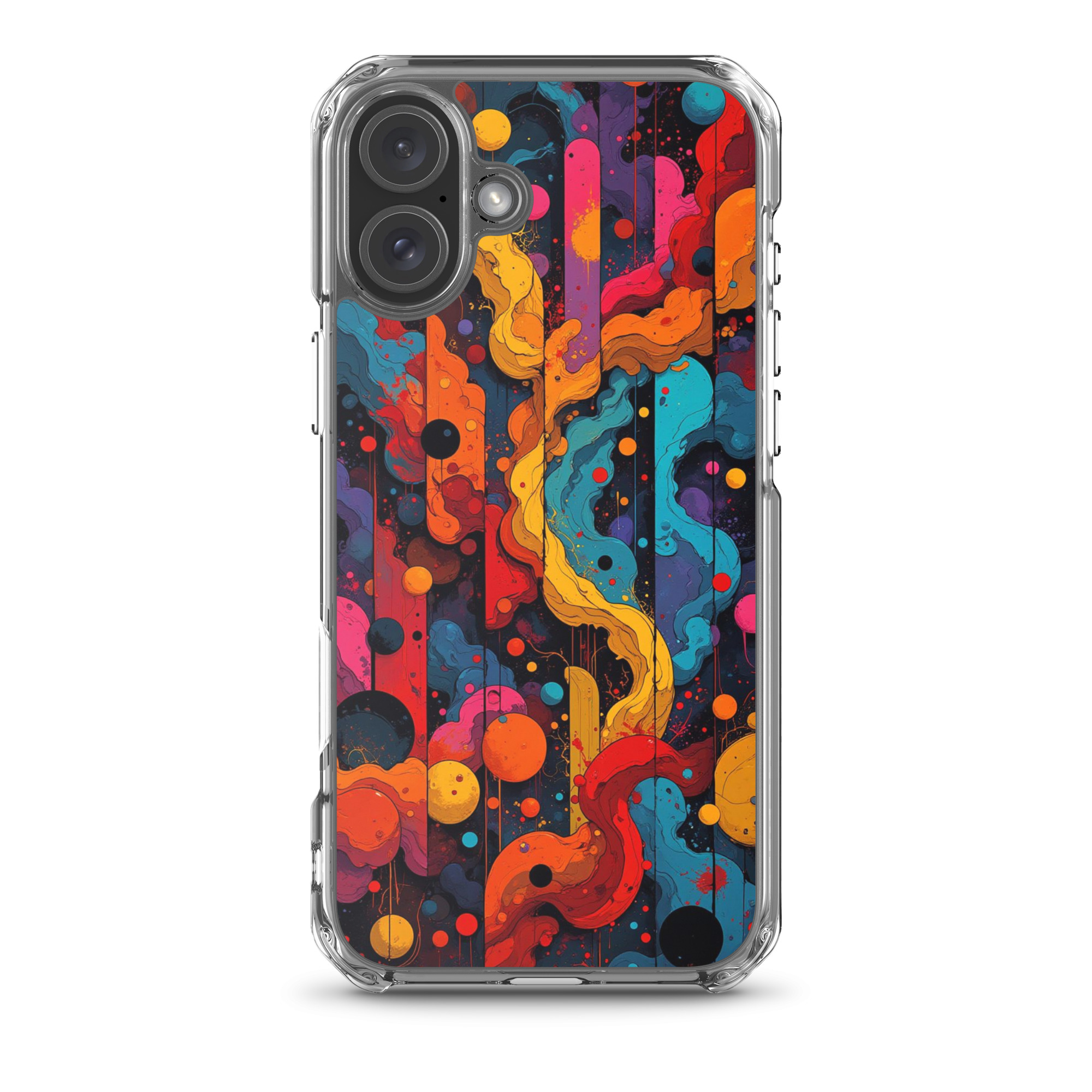 magsafe® clear case for iphone® / chromatic nebula magsafe® clear case for iphone® / chromatic nebula