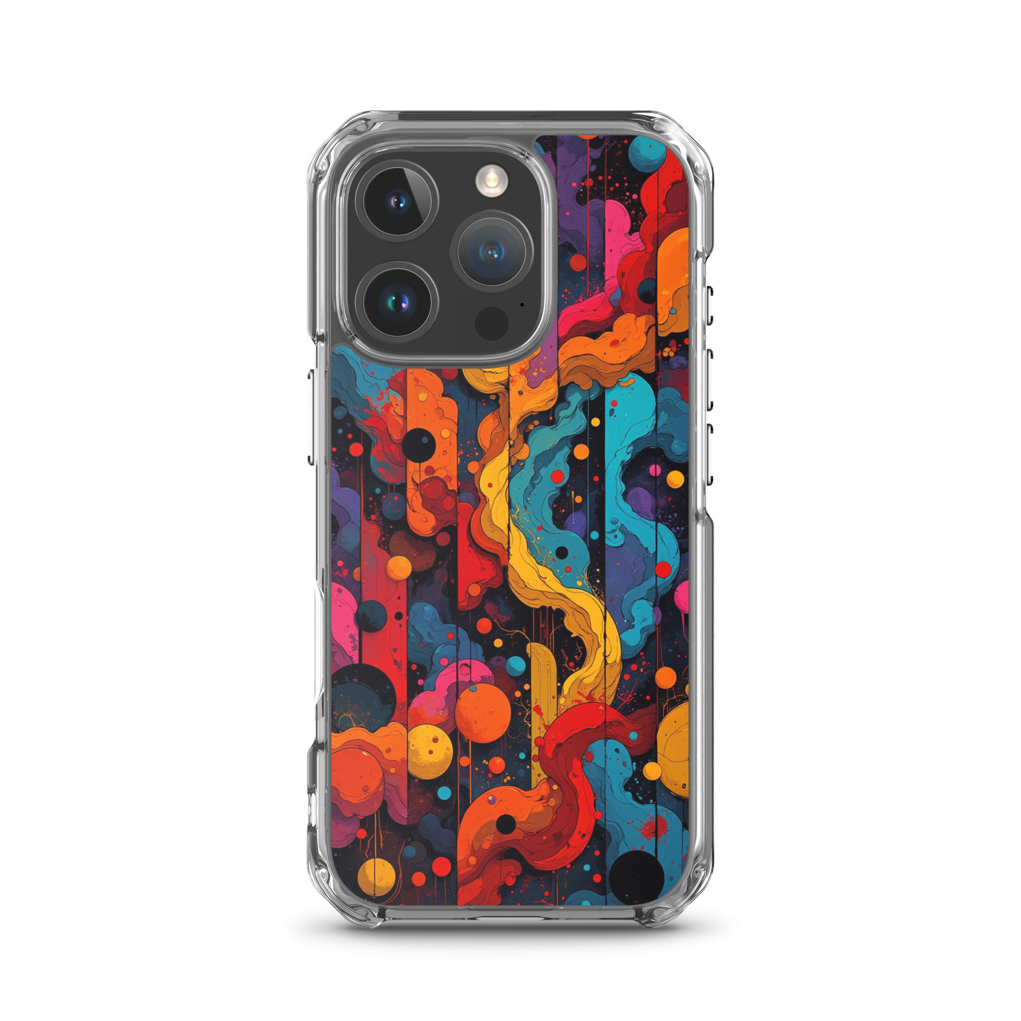 magsafe® clear case for iphone® / chromatic nebula magsafe® clear case for iphone® / chromatic nebula