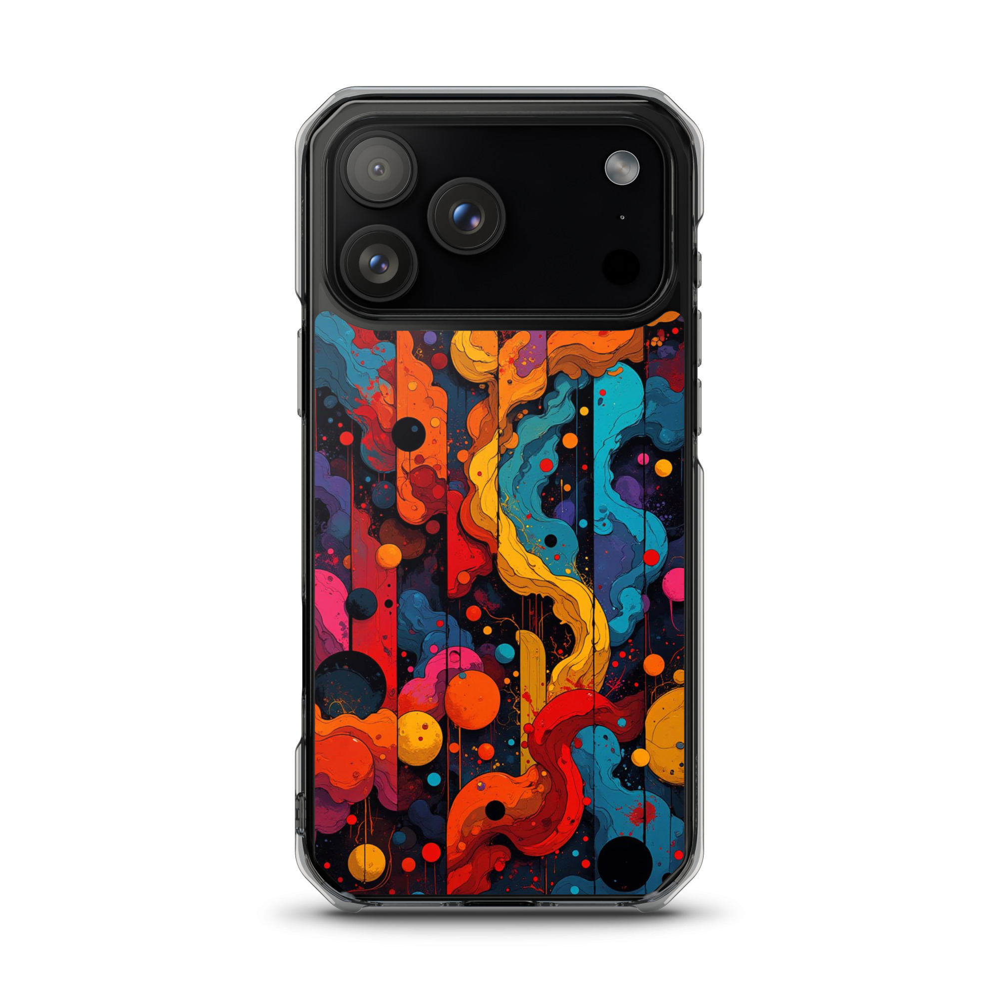 magsafe® clear case for iphone® / chromatic nebula magsafe® clear case for iphone® / chromatic nebula