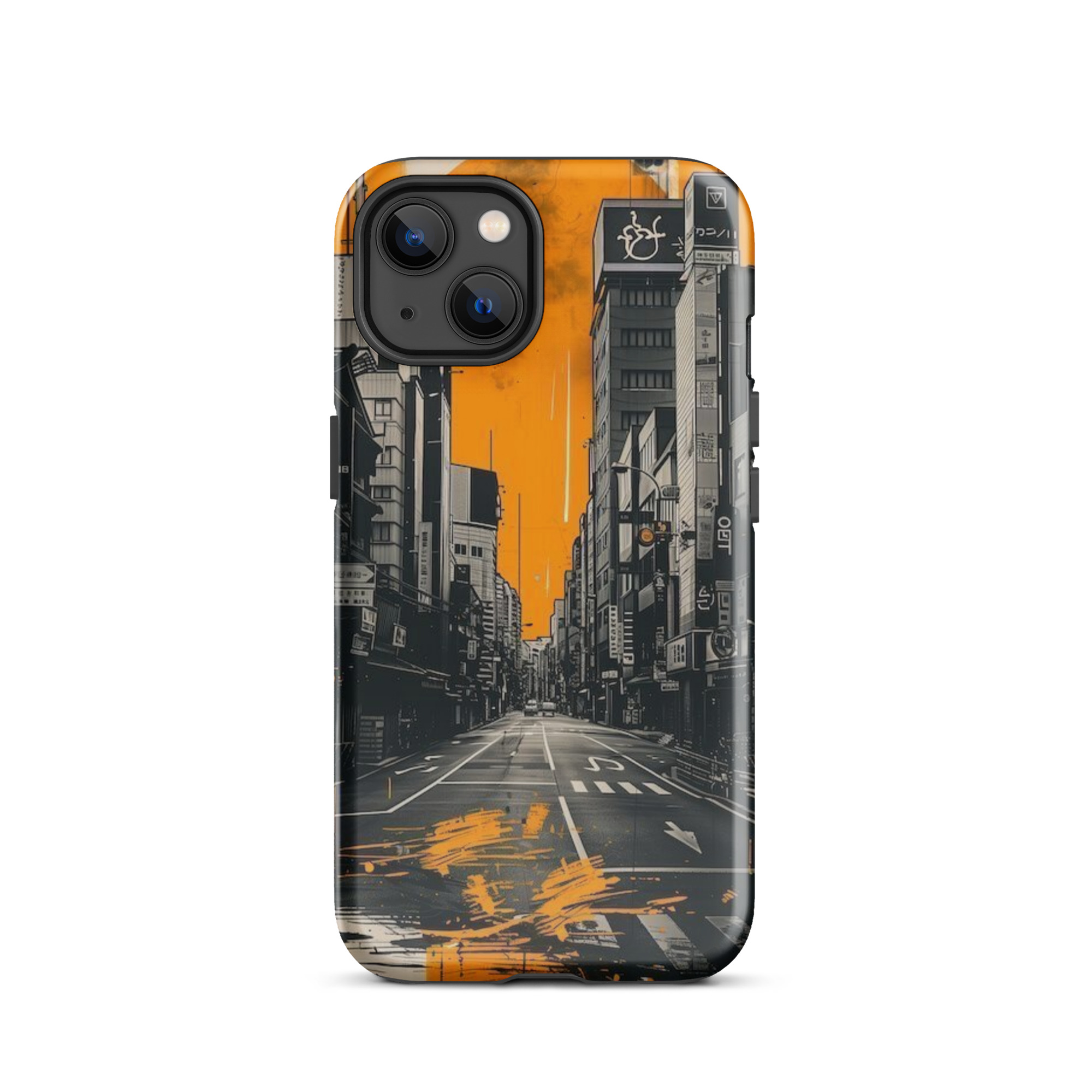 tough case for iphone® / yellow sky in the city tough case for iphone® / yellow sky in the city