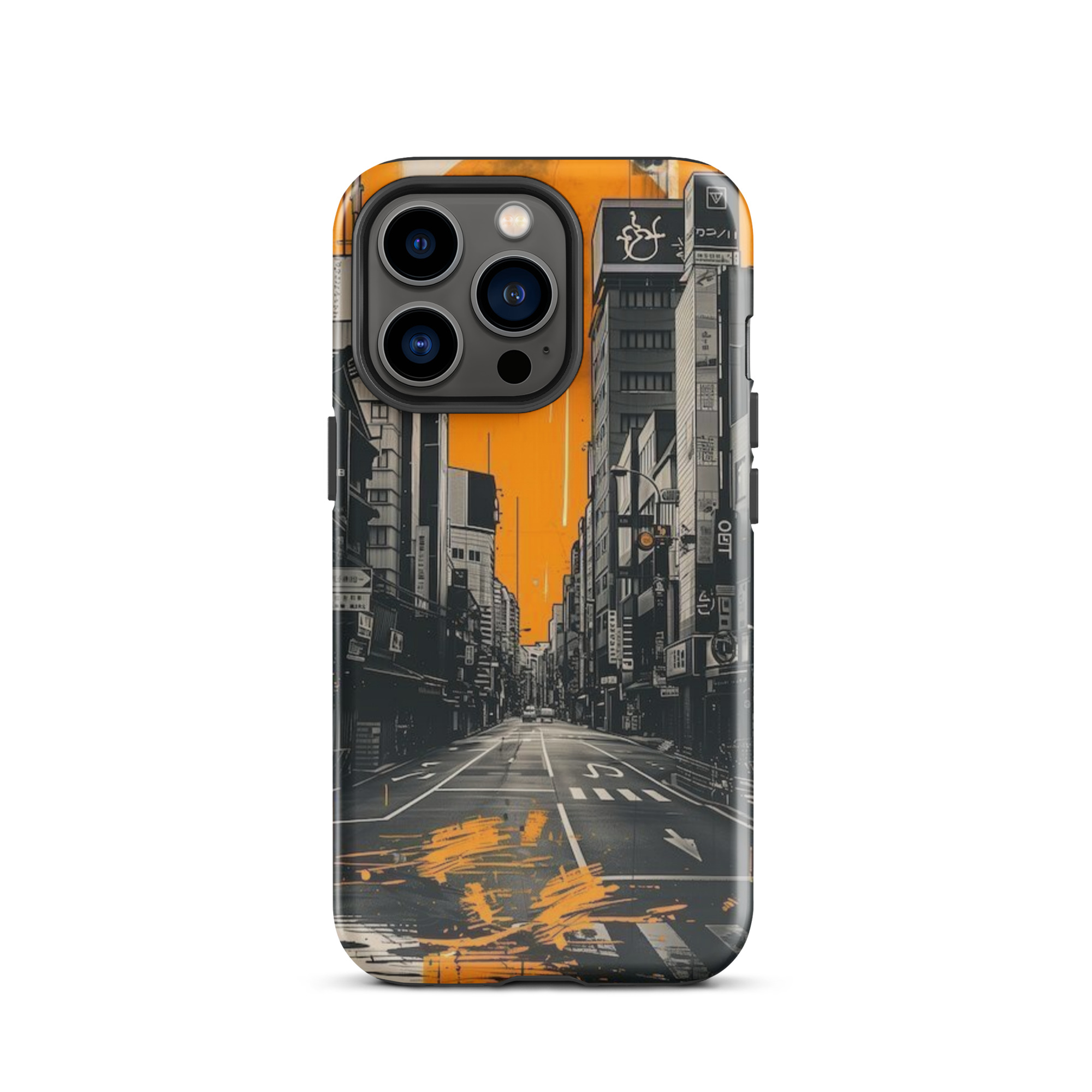 tough case for iphone® / yellow sky in the city tough case for iphone® / yellow sky in the city