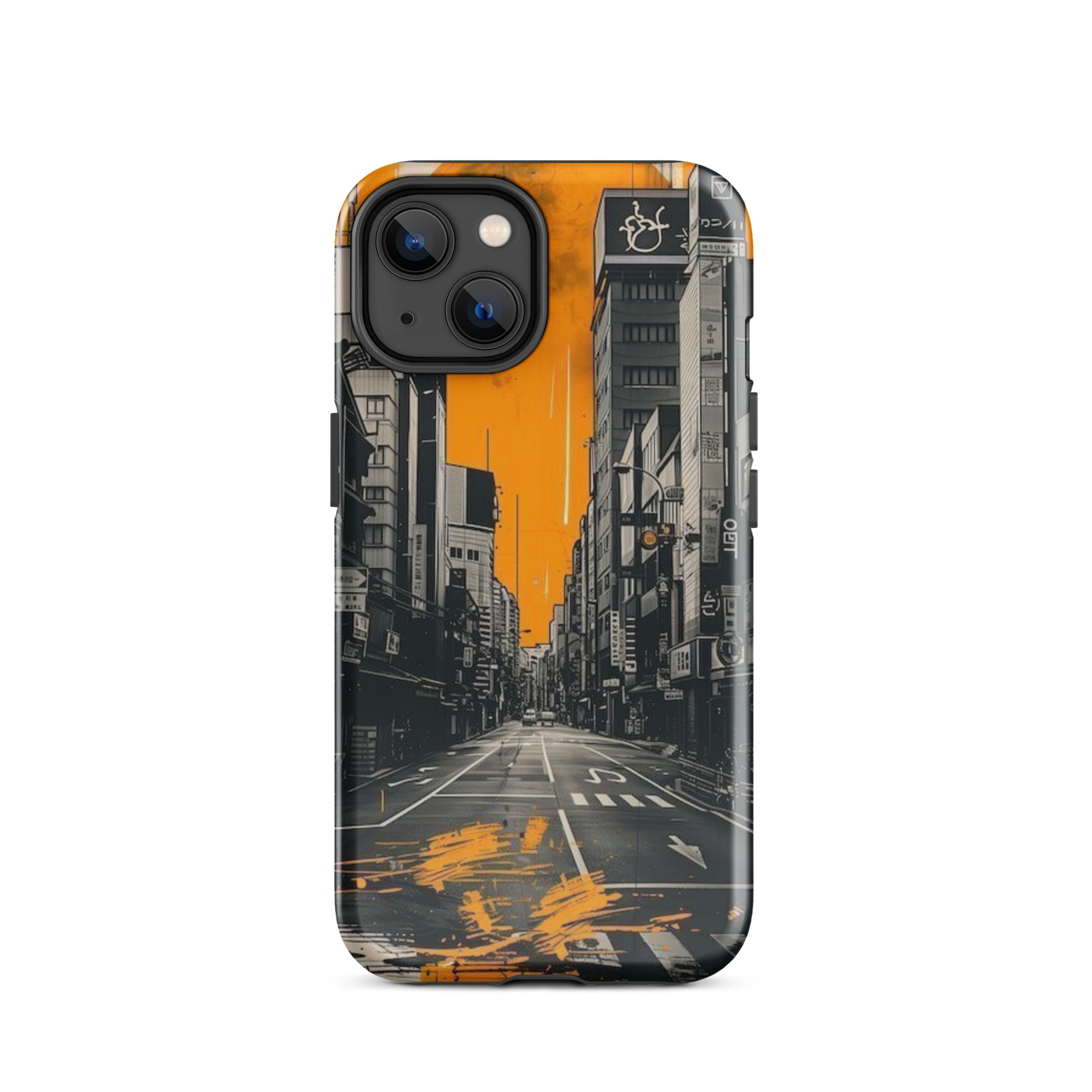 tough case for iphone® / yellow sky in the city tough case for iphone® / yellow sky in the city