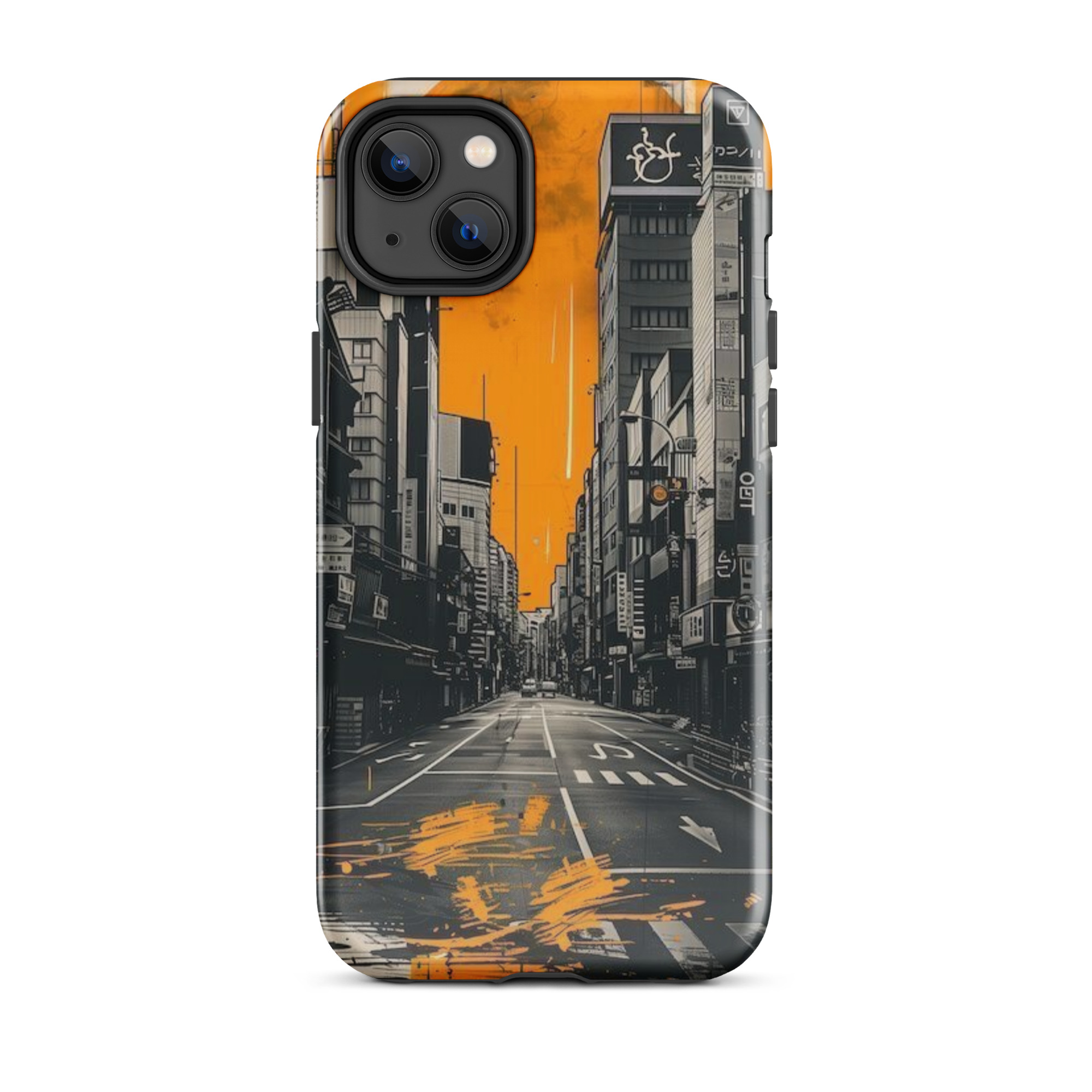 tough case for iphone® / yellow sky in the city tough case for iphone® / yellow sky in the city