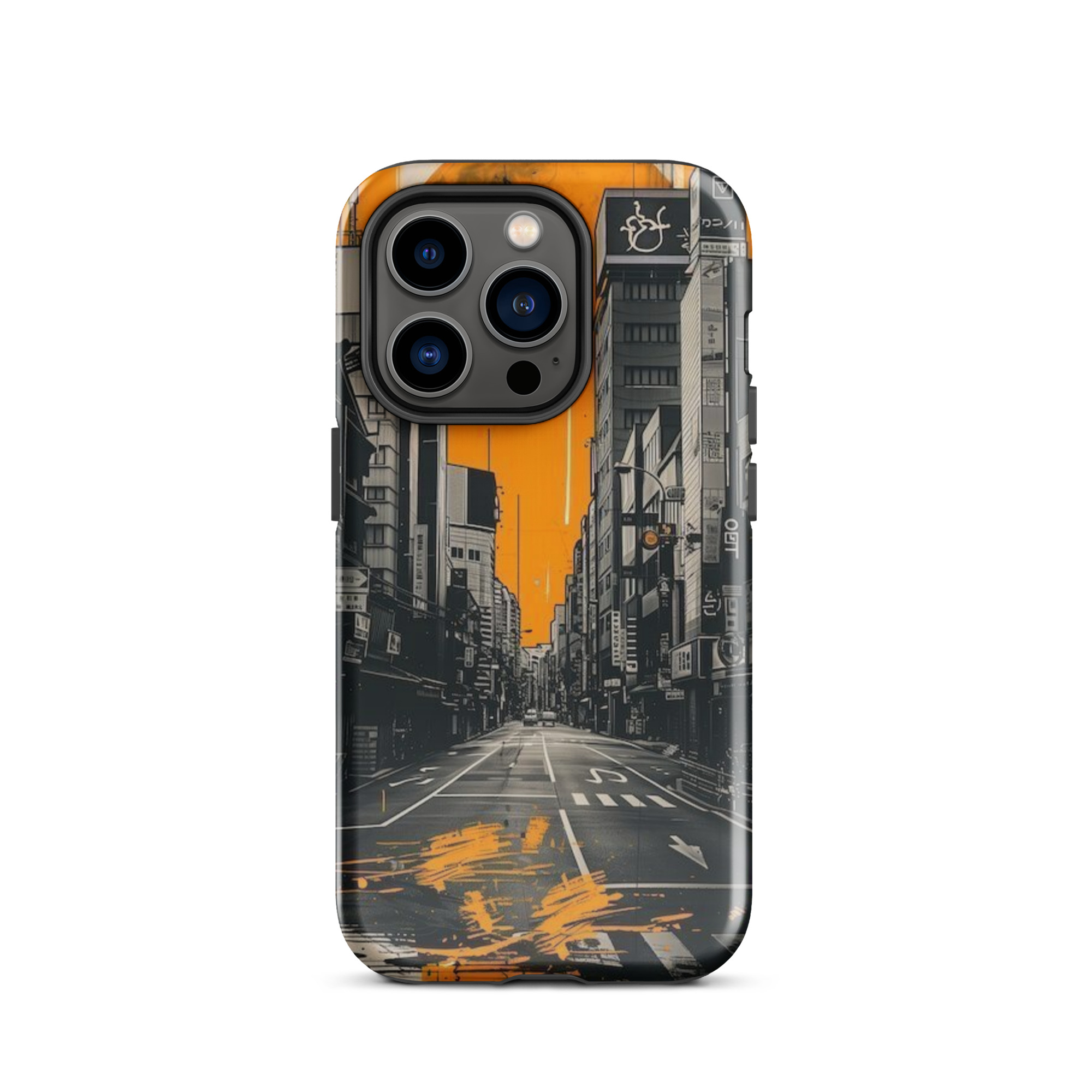 tough case for iphone® / yellow sky in the city tough case for iphone® / yellow sky in the city
