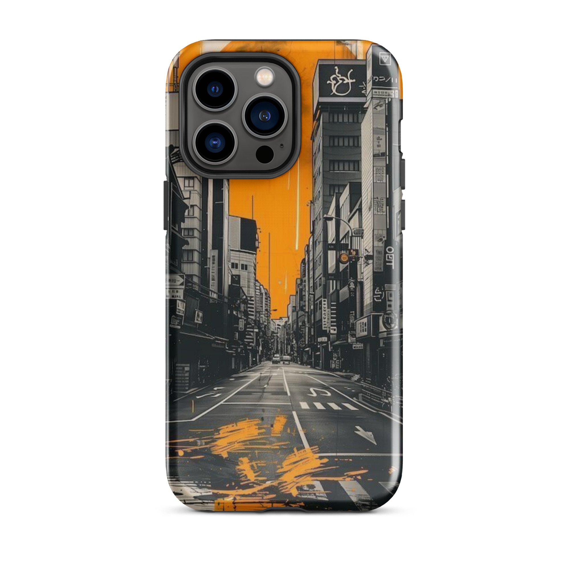 tough case for iphone® / yellow sky in the city tough case for iphone® / yellow sky in the city
