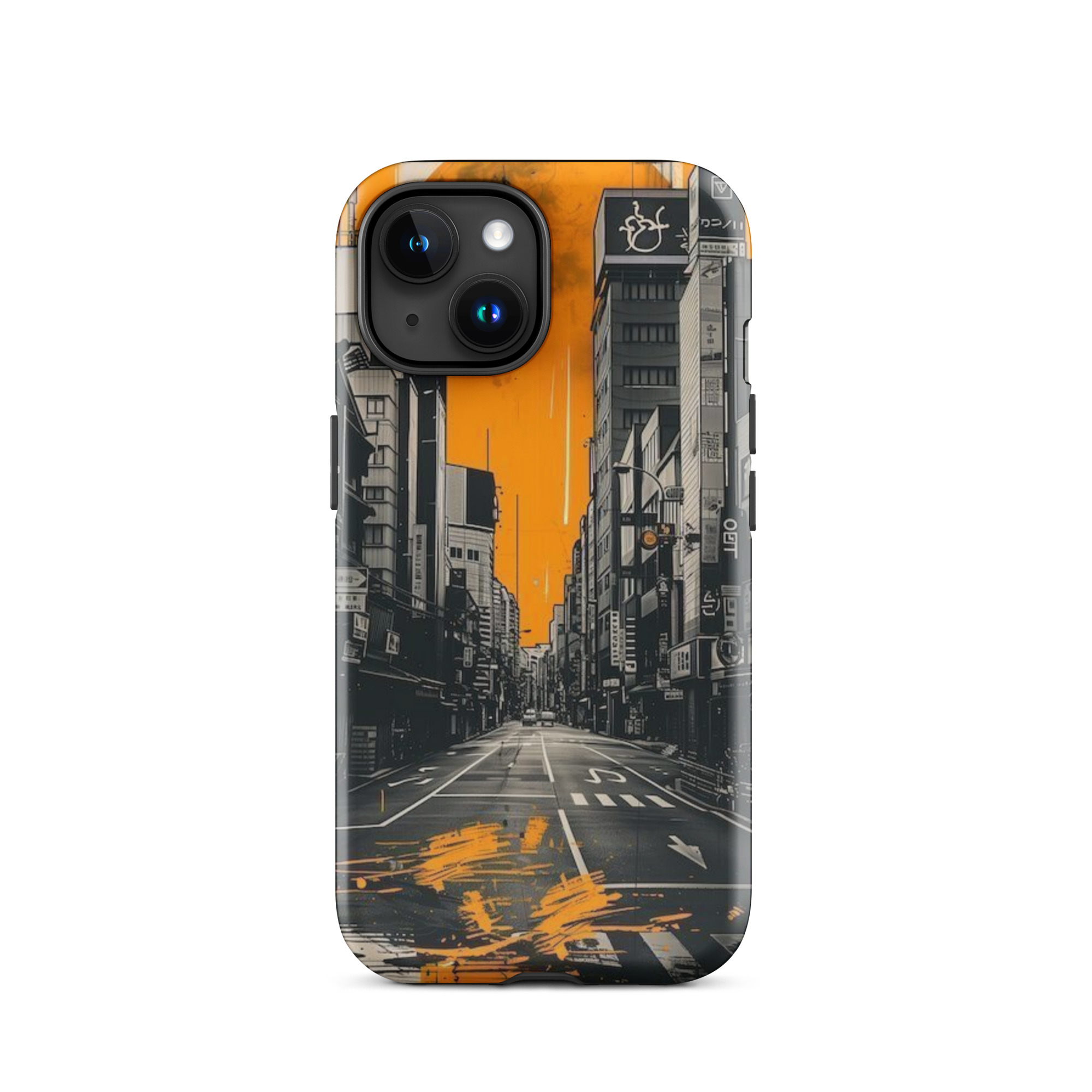 tough case for iphone® / yellow sky in the city tough case for iphone® / yellow sky in the city