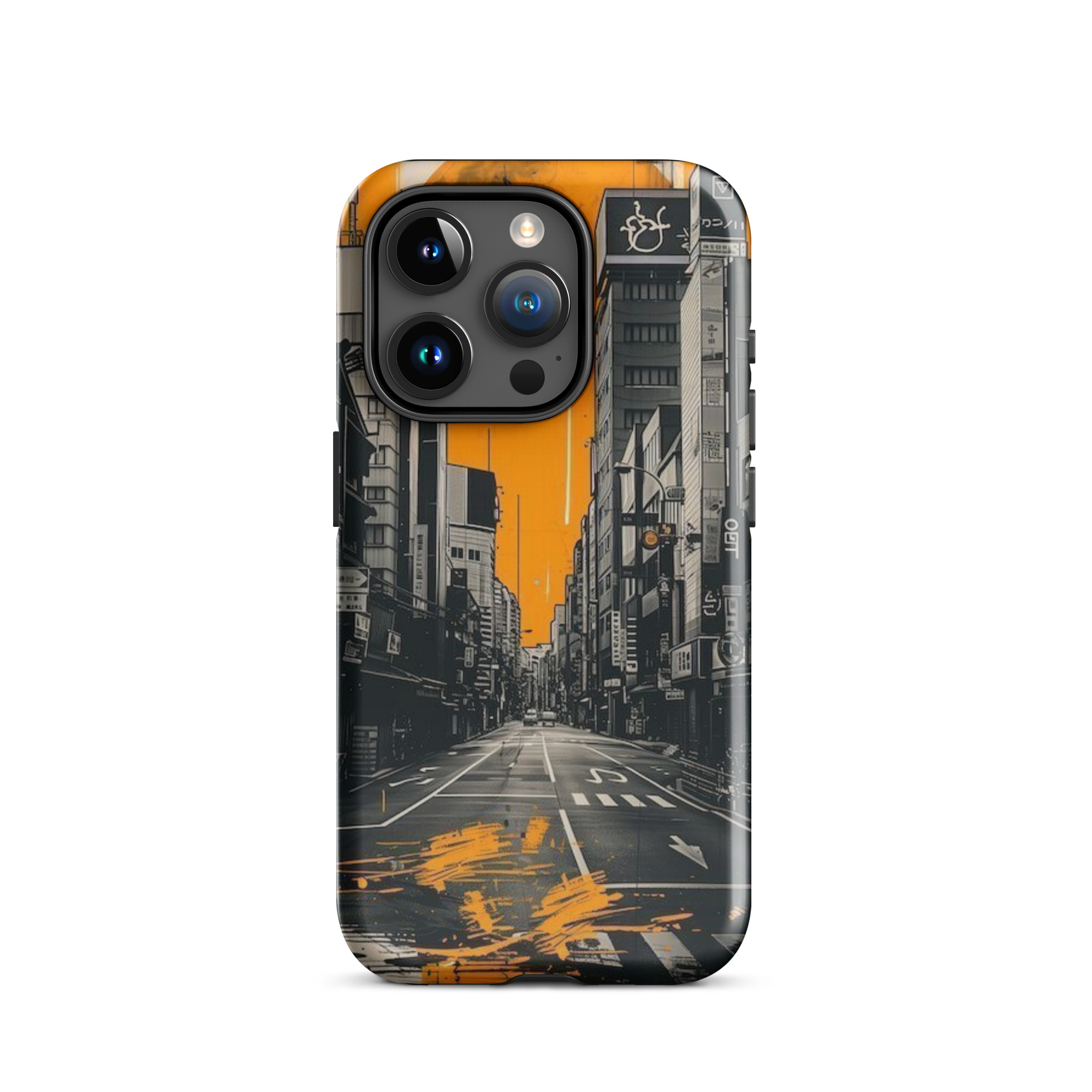 tough case for iphone® / yellow sky in the city tough case for iphone® / yellow sky in the city