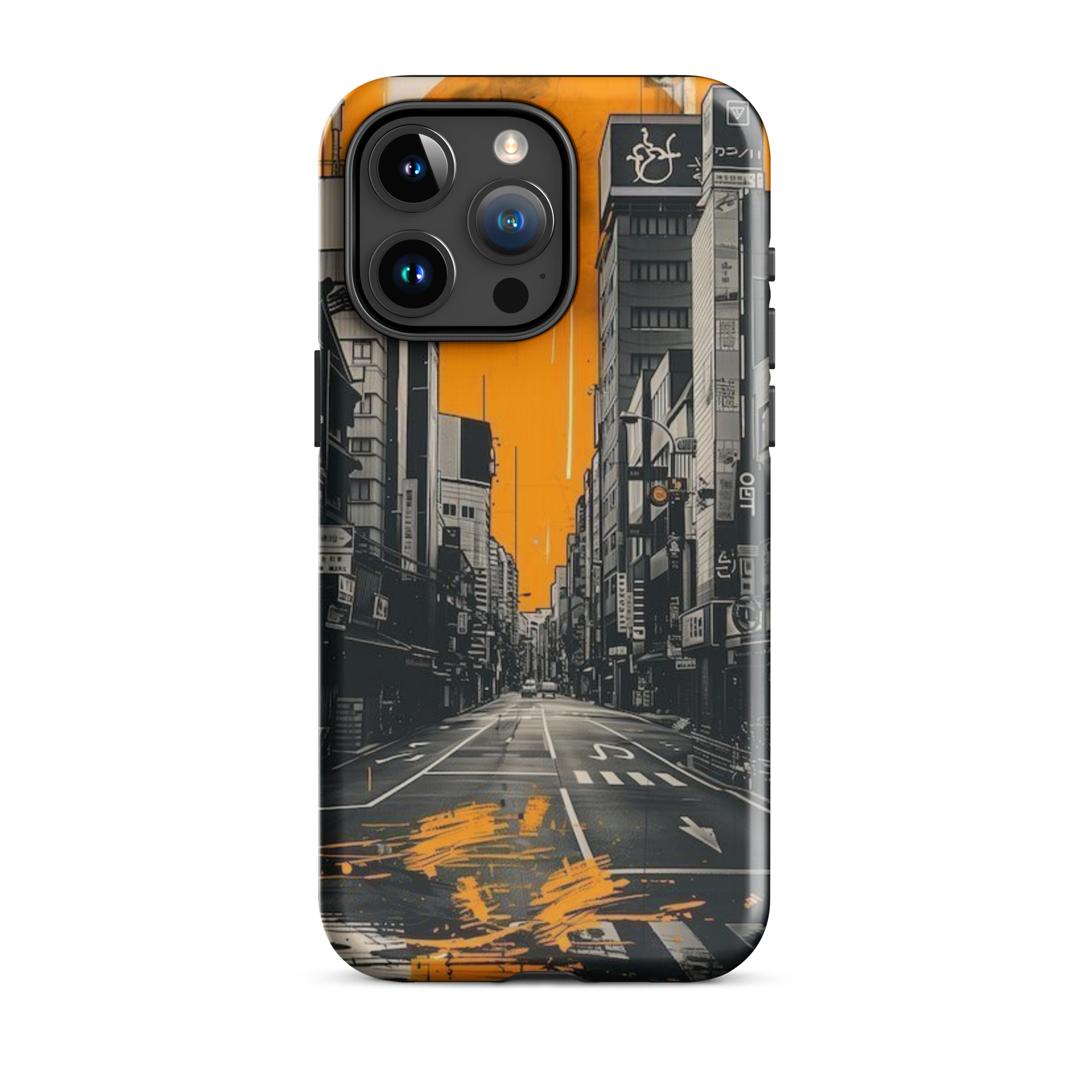 tough case for iphone® / yellow sky in the city tough case for iphone® / yellow sky in the city